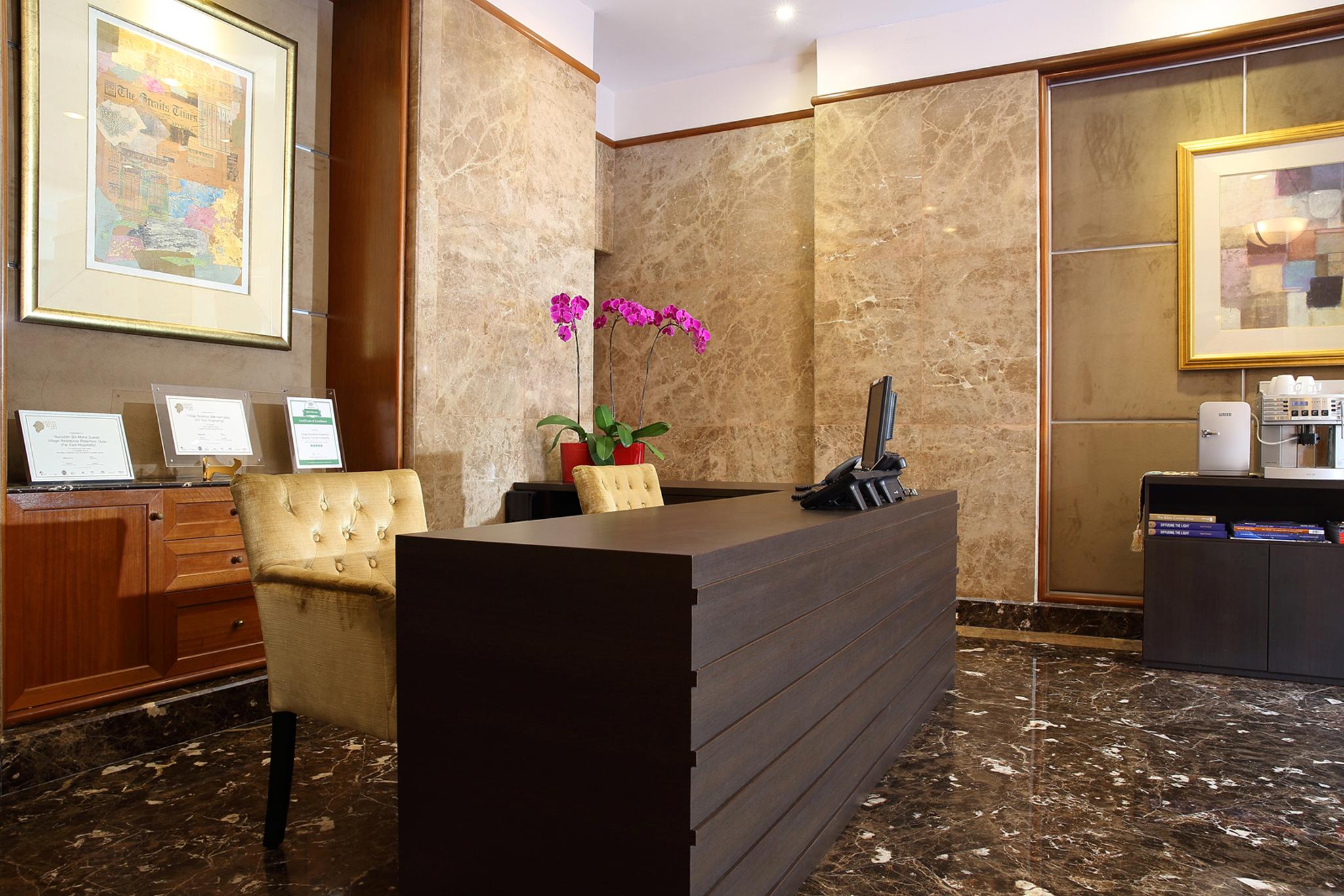 Vista Lobby Village Residence Robertson Quay