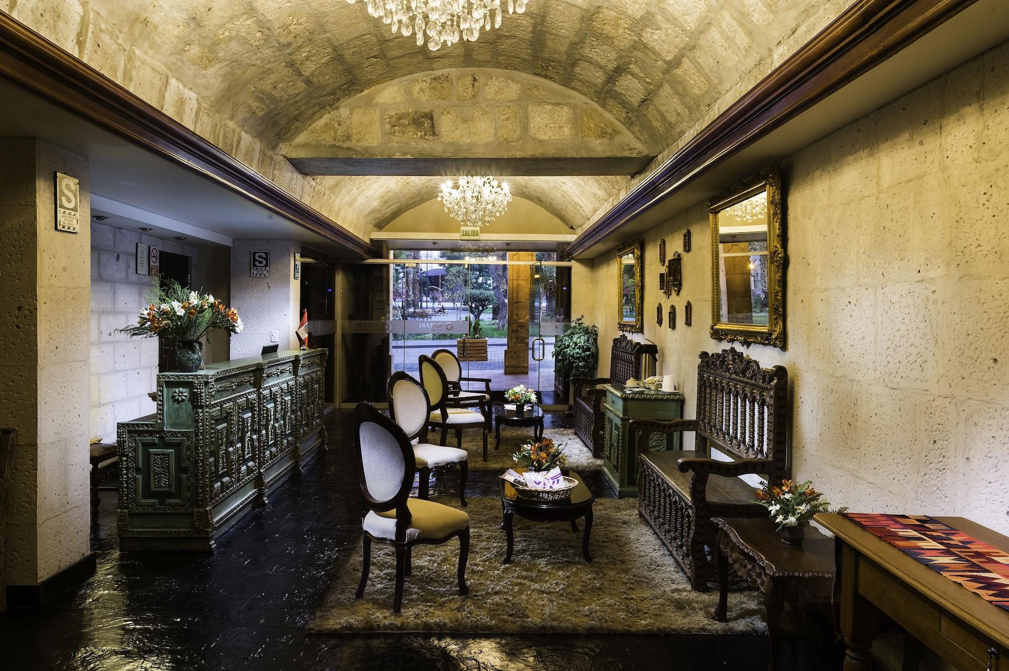 Vista Lobby Katari Hotel At Plaza de Armas
