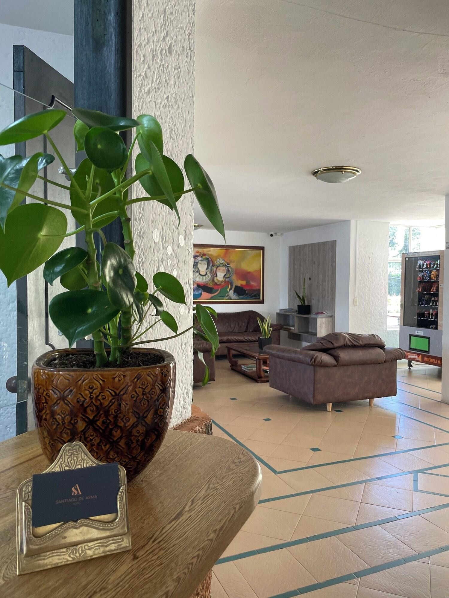 Vista Lobby Hotel Santiago de Arma