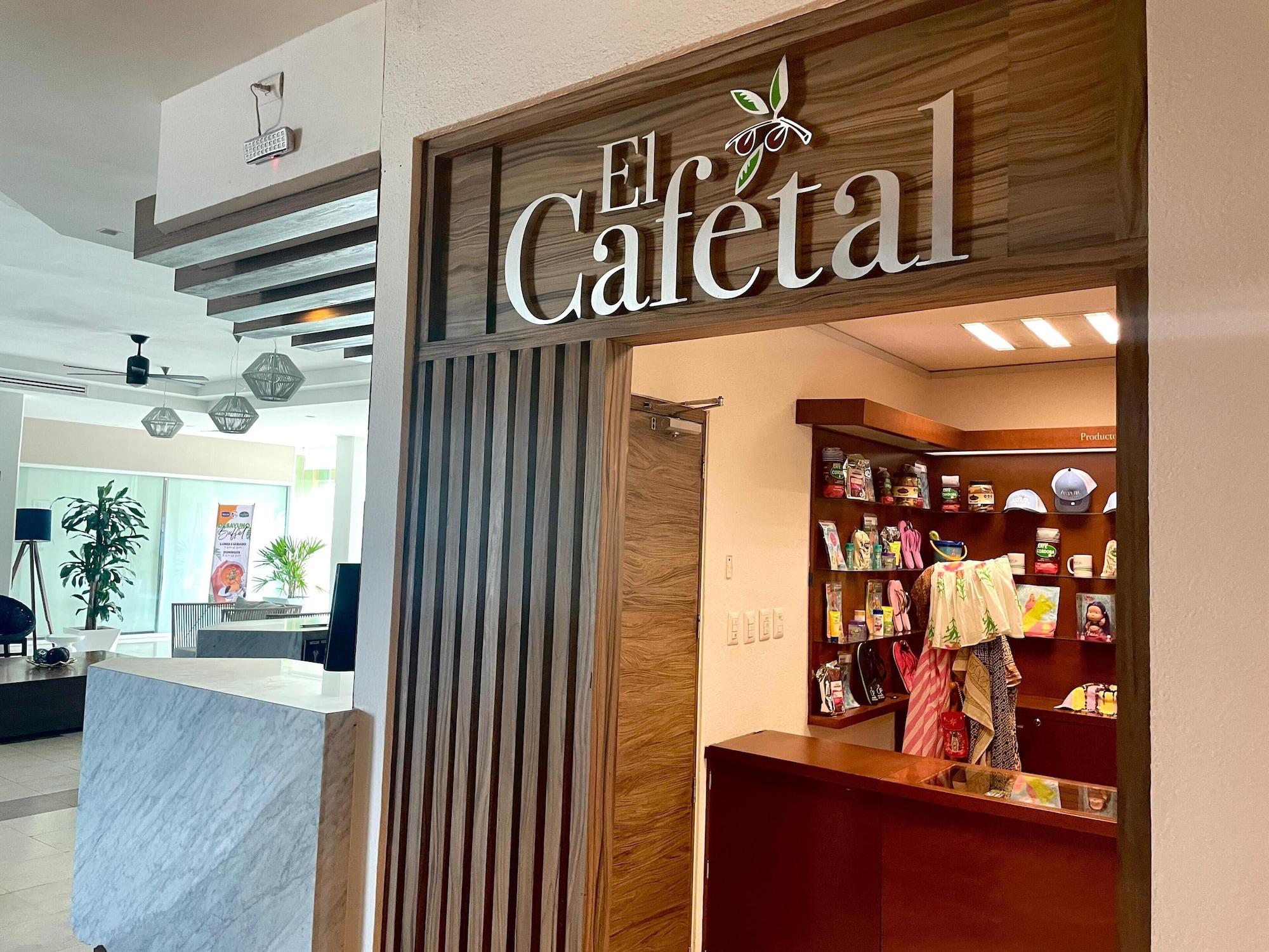 Vista Lobby Hotel Villa Florida Veracruz