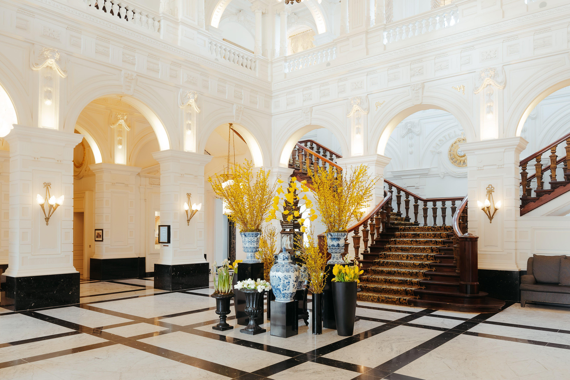 Vista Lobby InterContinental Amstel Amsterdam by IHG