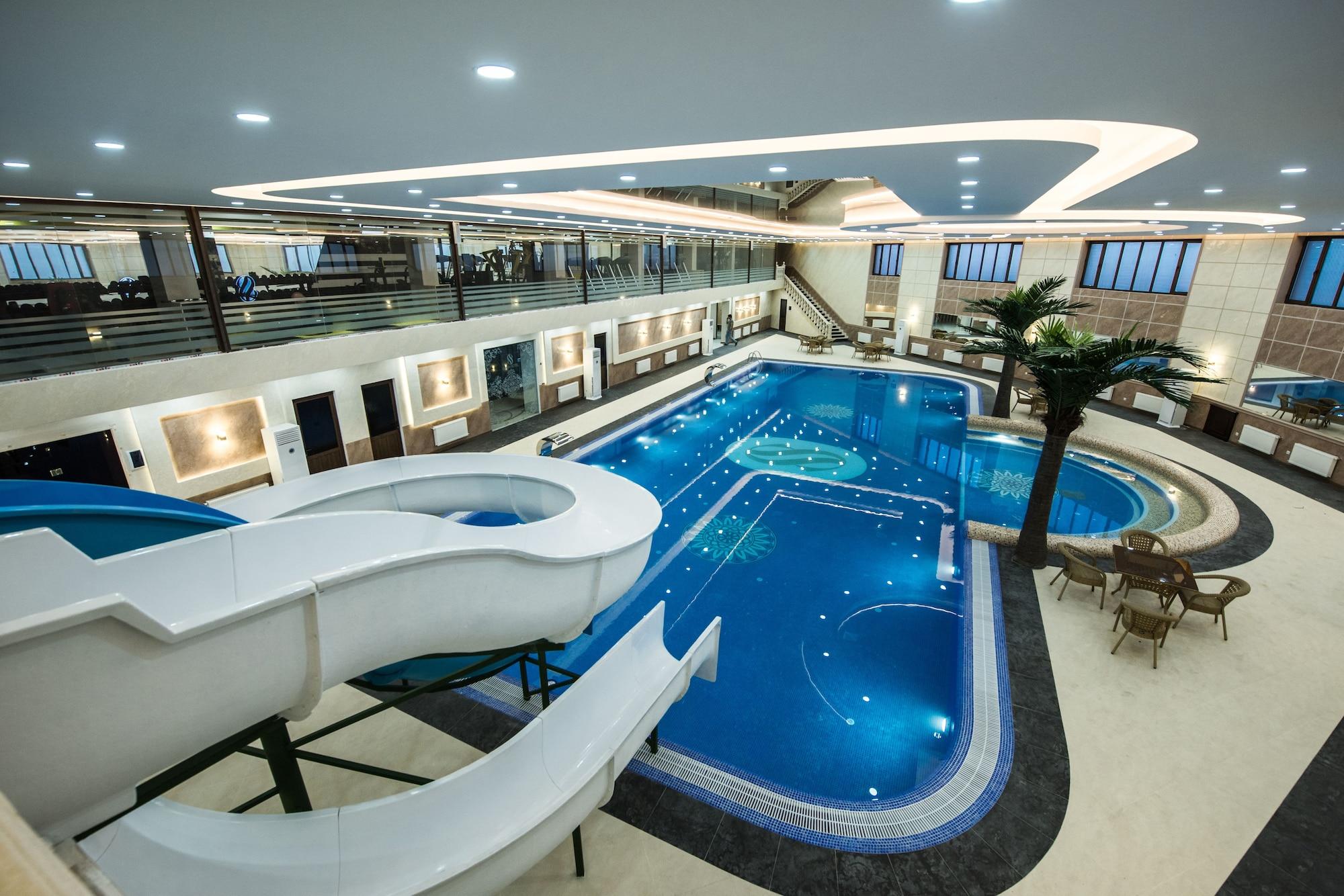 Vista Piscina Simma Hotel spa and waterpark