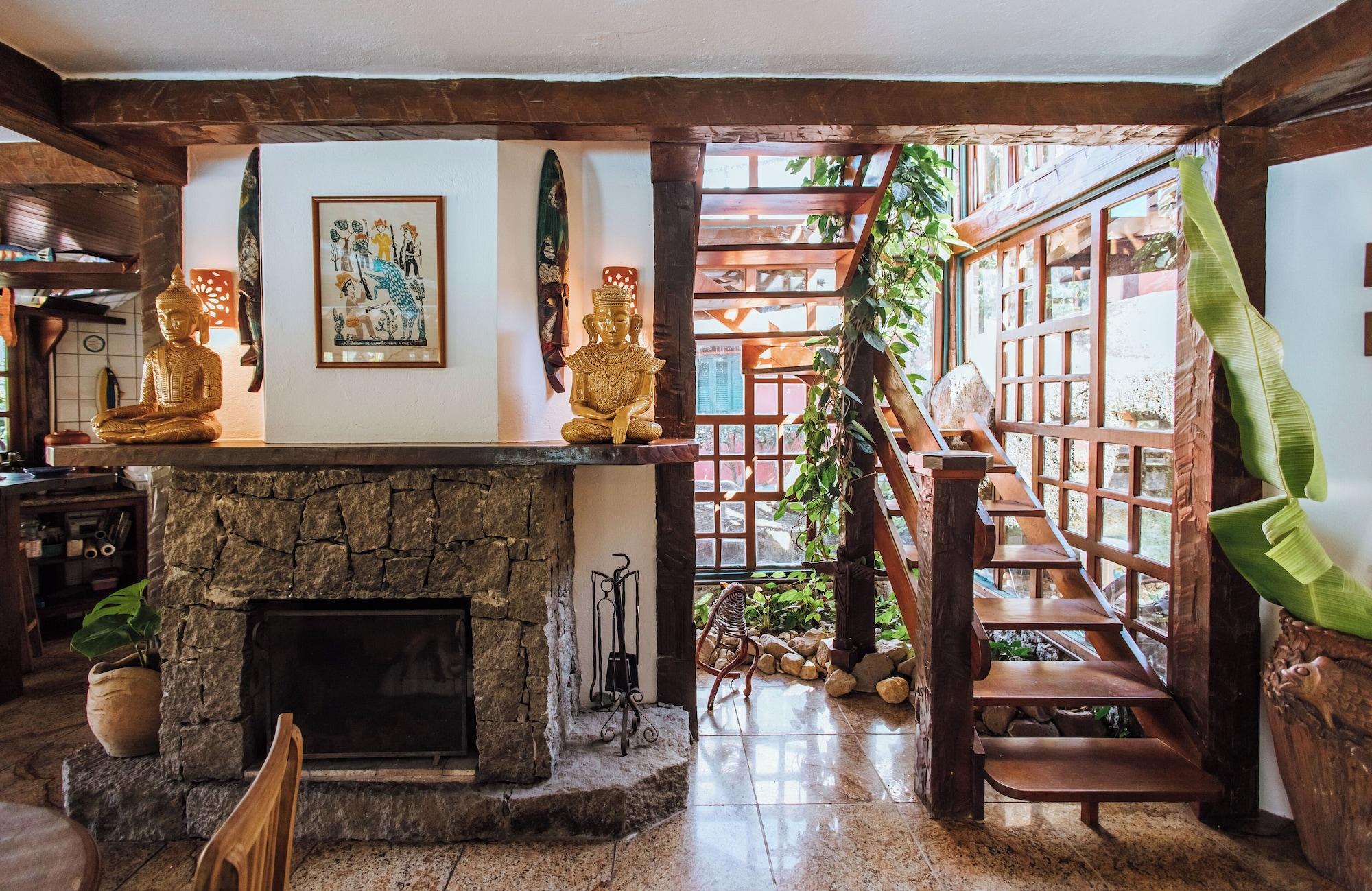 Vista Lobby Pousada Vila das Pedras