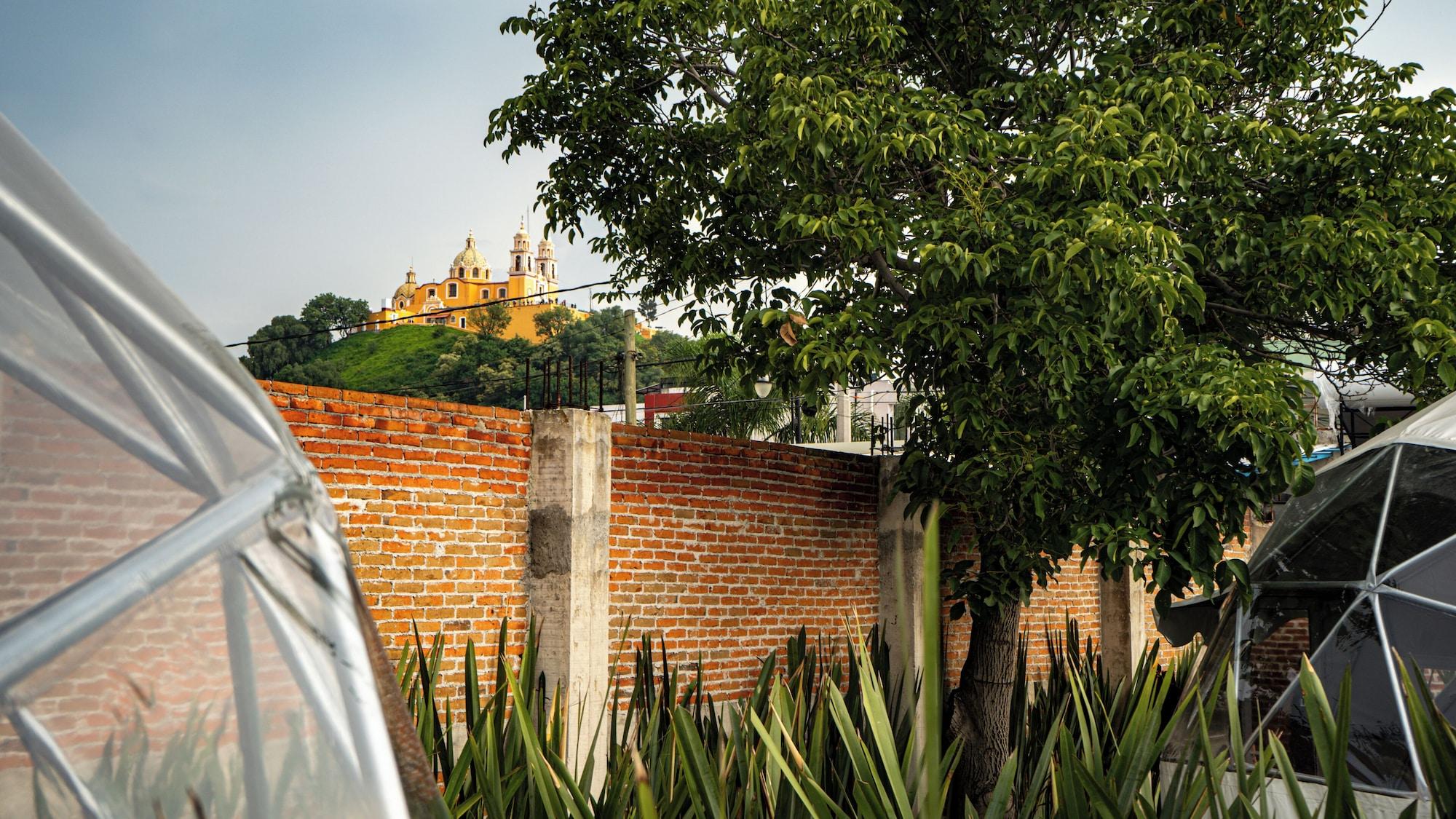 Vista Exterior Glamping Cholula