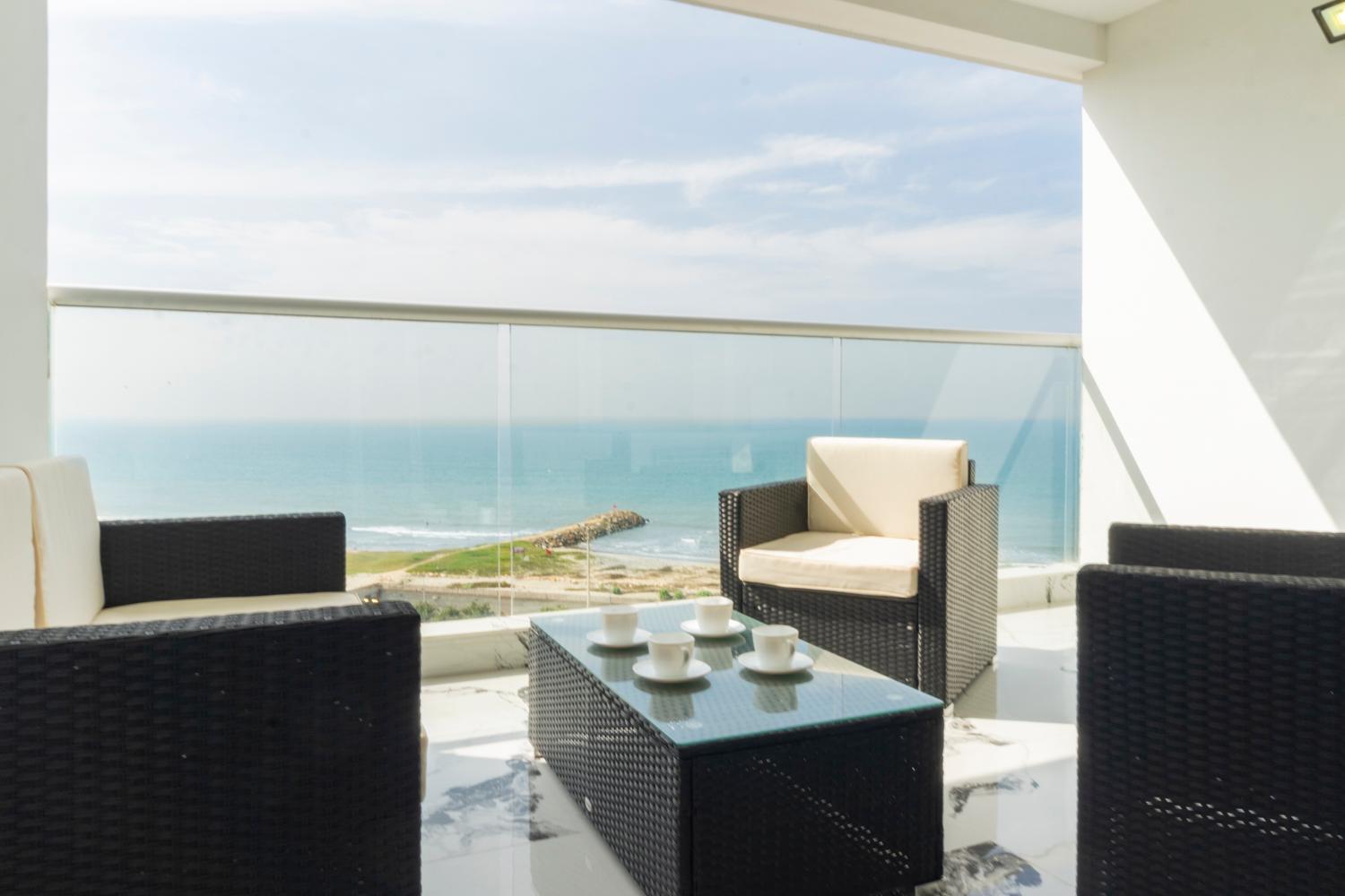 Balcón, patio o terraza Suit elegante, cómodo y exclusivo en Cartagena