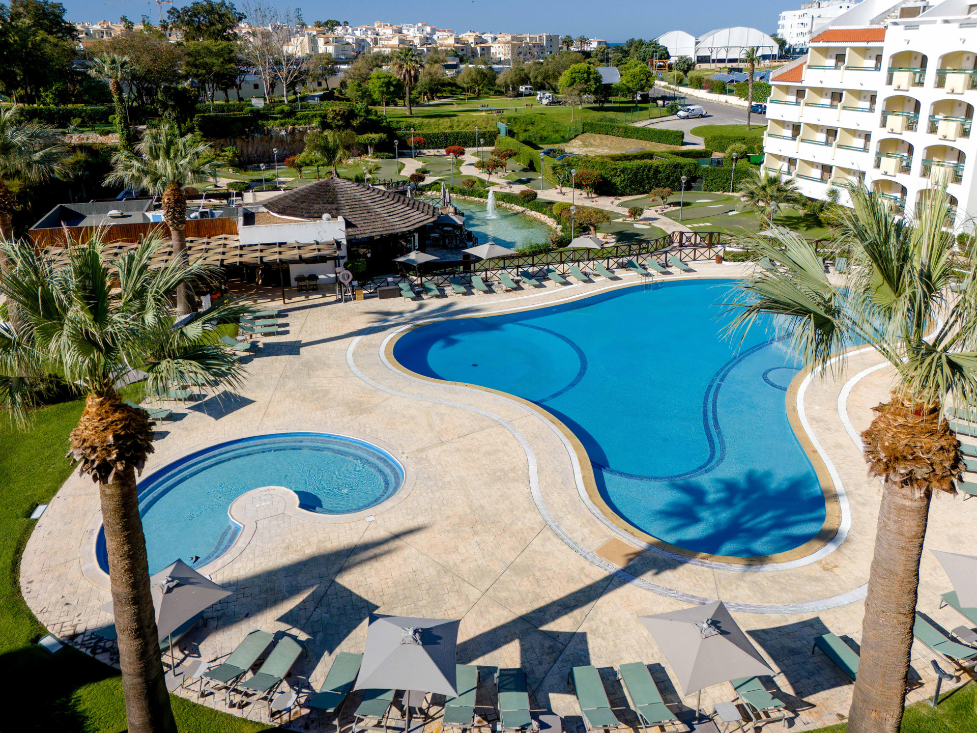 Vista Piscina Ondamar Hotel