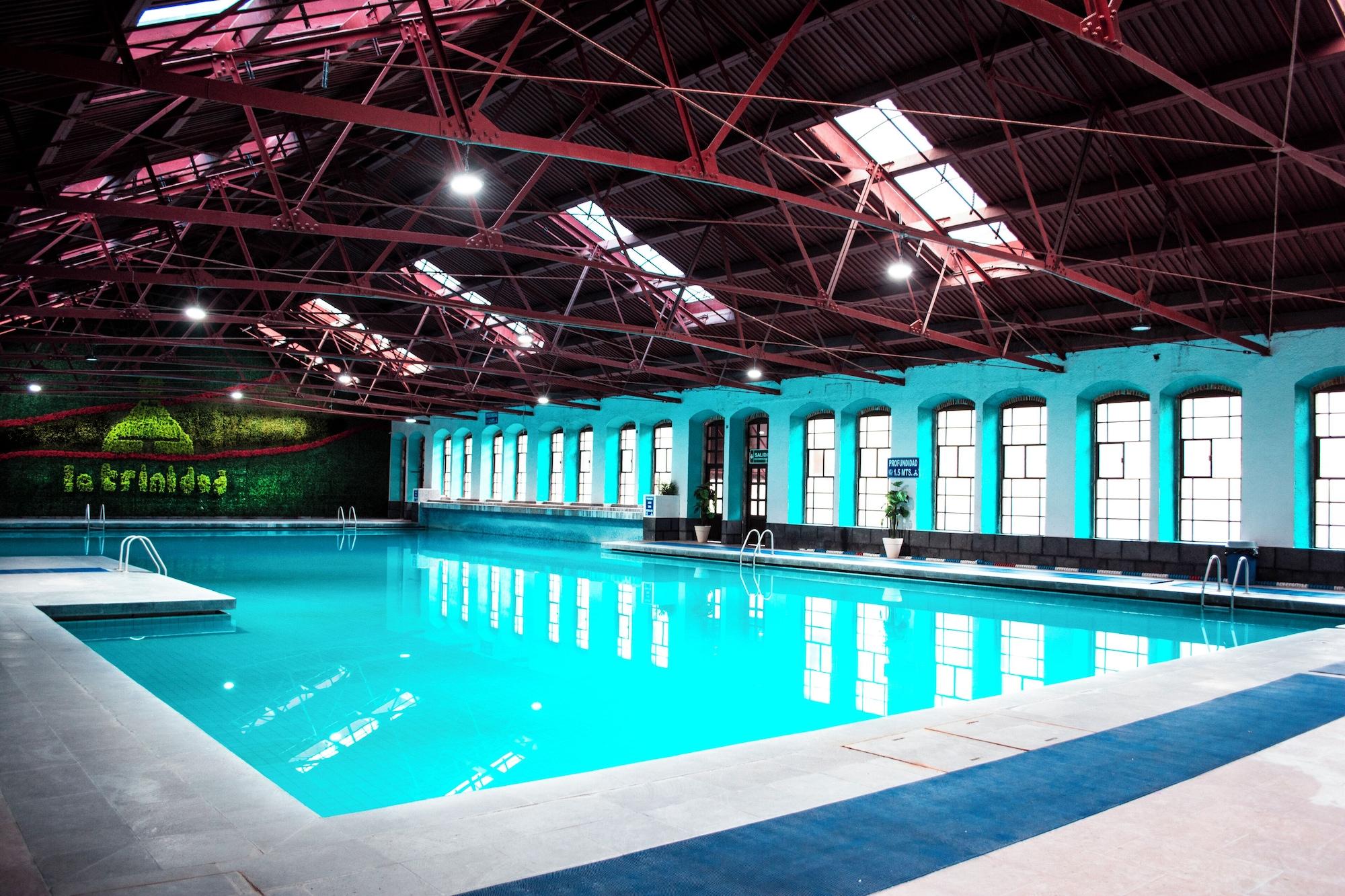 Vista Piscina Centro Vacacional IMSS La Trinidad