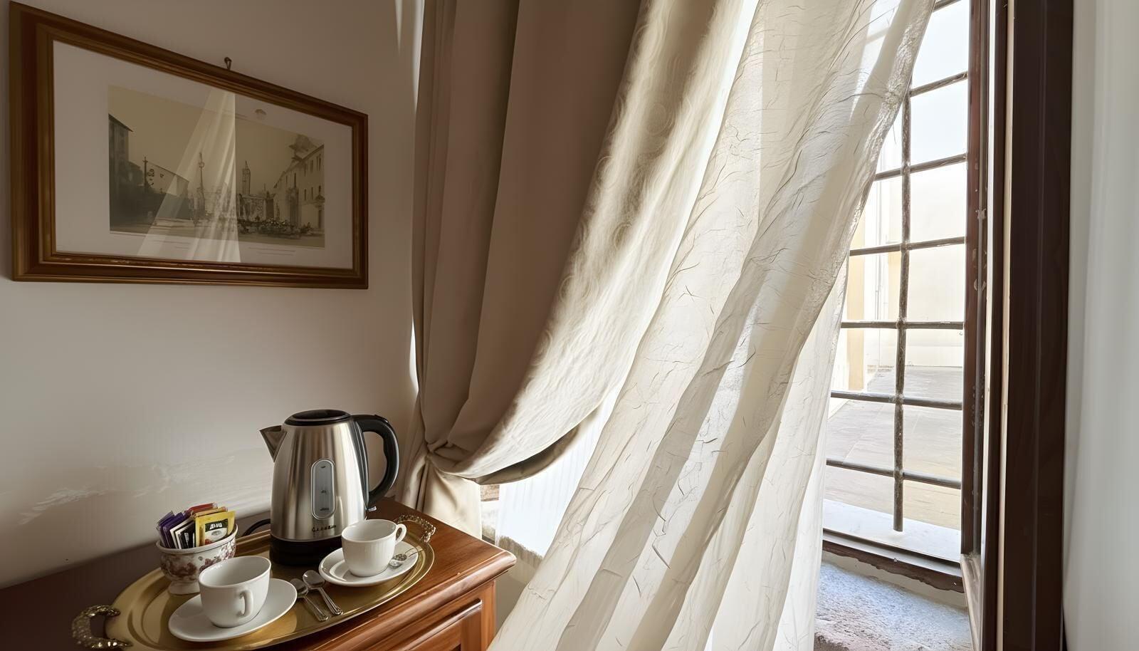 Equipamiento de Habitación Relais Le Clarisse a Trastevere