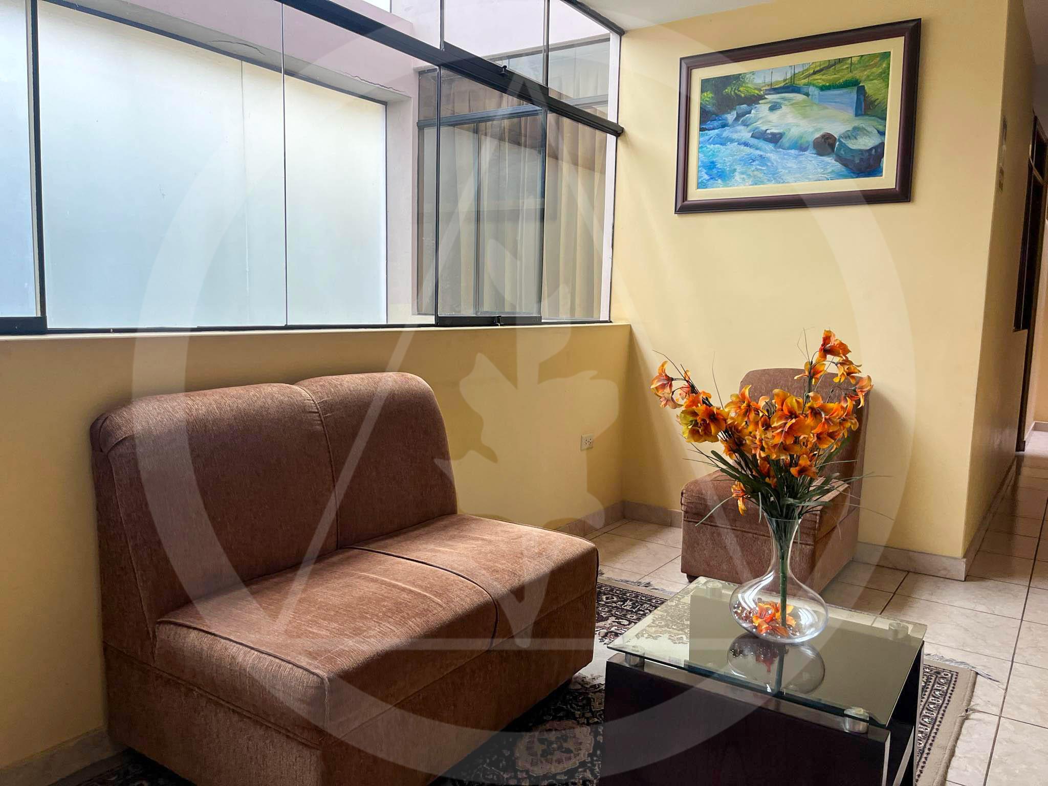 Zona de estar Retamas Hotel