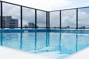 Arriendo temporal - Moderno Flat com Piscina, Wifi 500Mbps, localizado a 350 metros da Praia Boa Viagem