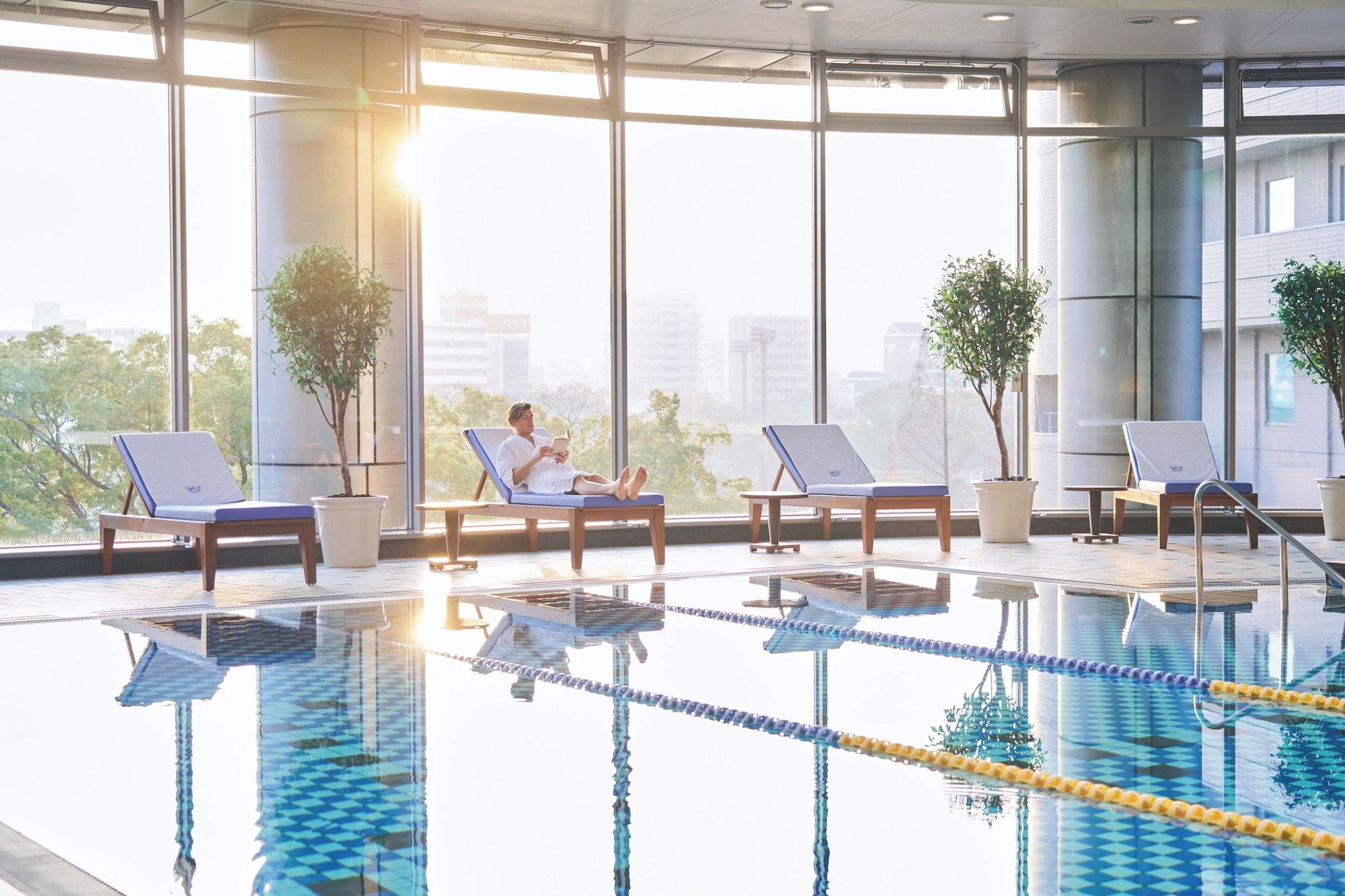 Vista Piscina Imperial Hotel Osaka