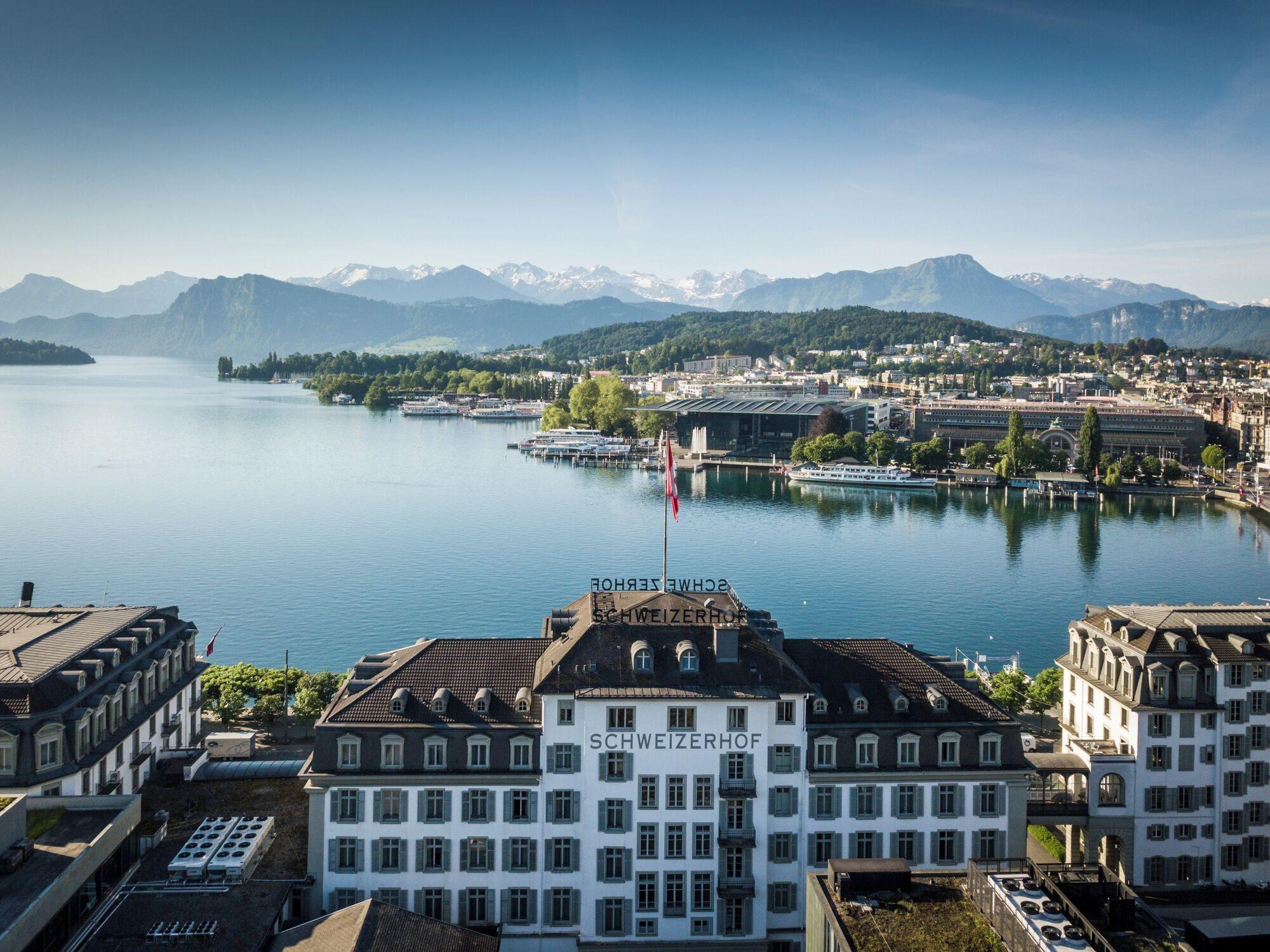 Vista Exterior Hotel Schweizerhof Luzern