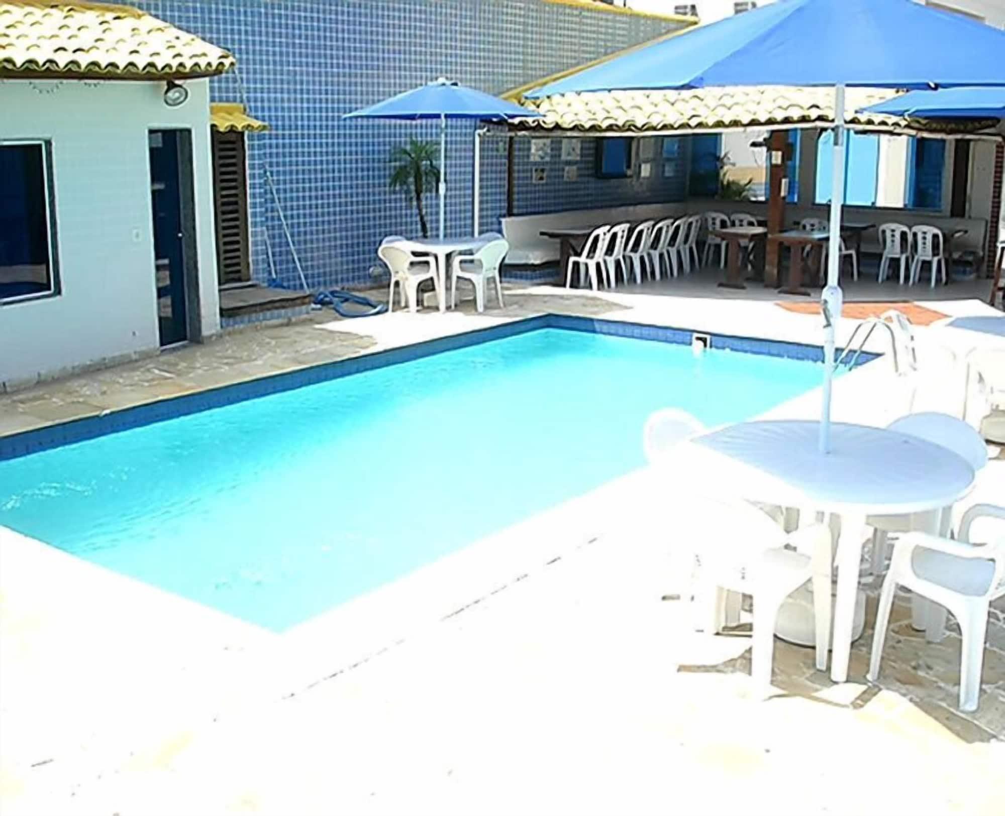 Vista Piscina Pousada Praia da Ribeira Clube