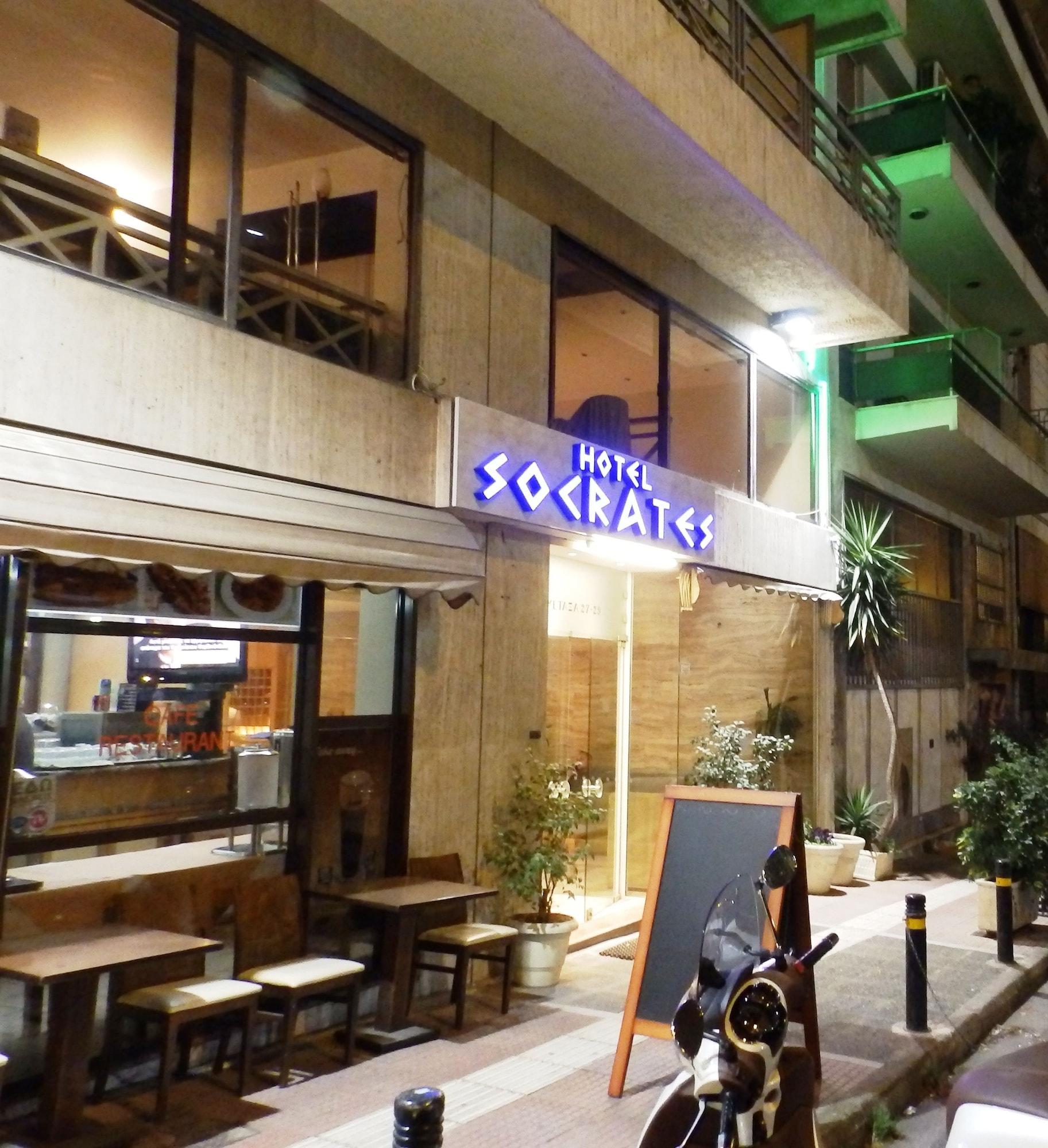 Vista Exterior Hotel Socrates