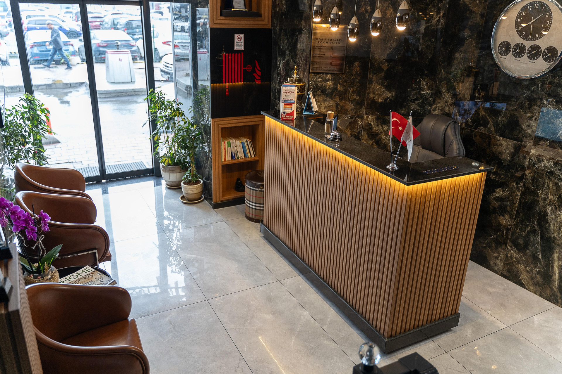 Vista Lobby Avci Palace Hotel