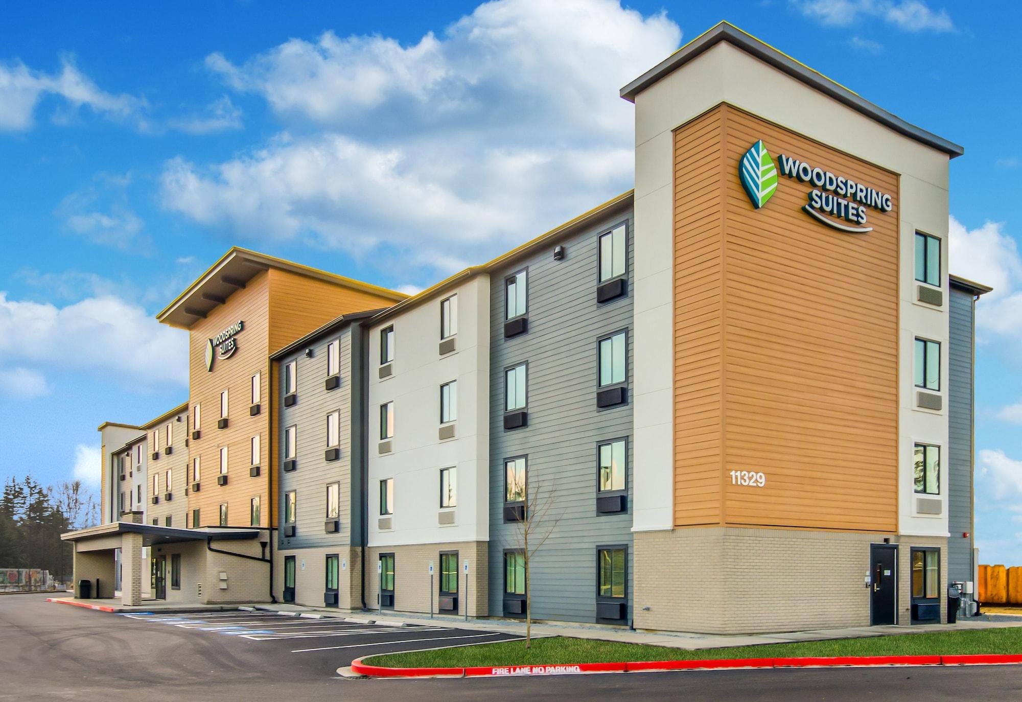 Vista Exterior WoodSpring Suites Portland Vancouver