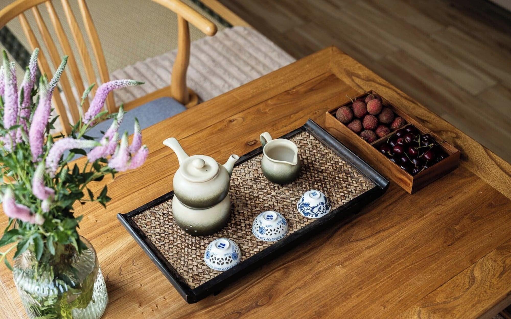 Set de Habitación Beijing Nanshan Yanyu Song Hot Spring Holiday Homestay