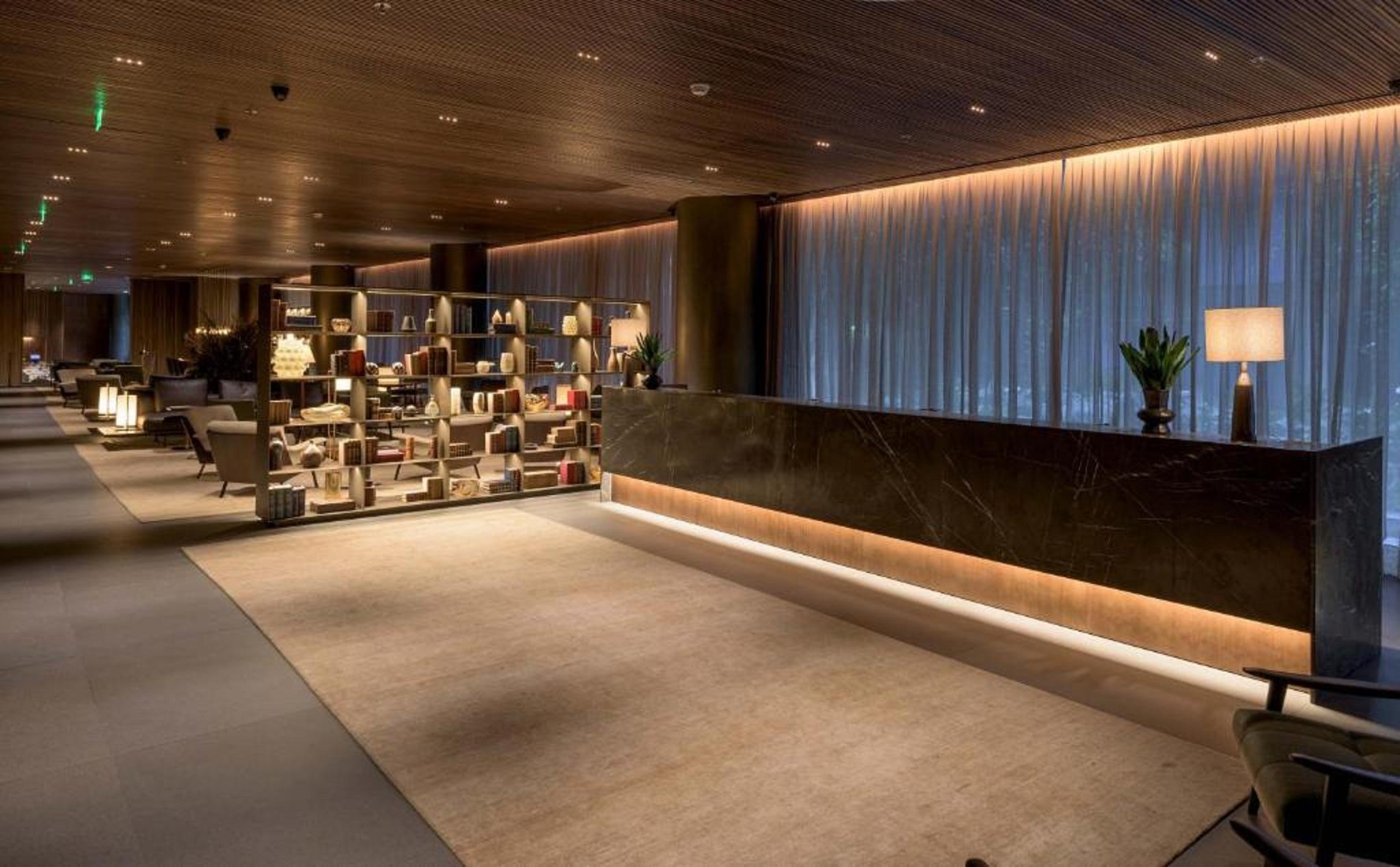 Vista Lobby Hotel Fasano Sao Paulo Itaim