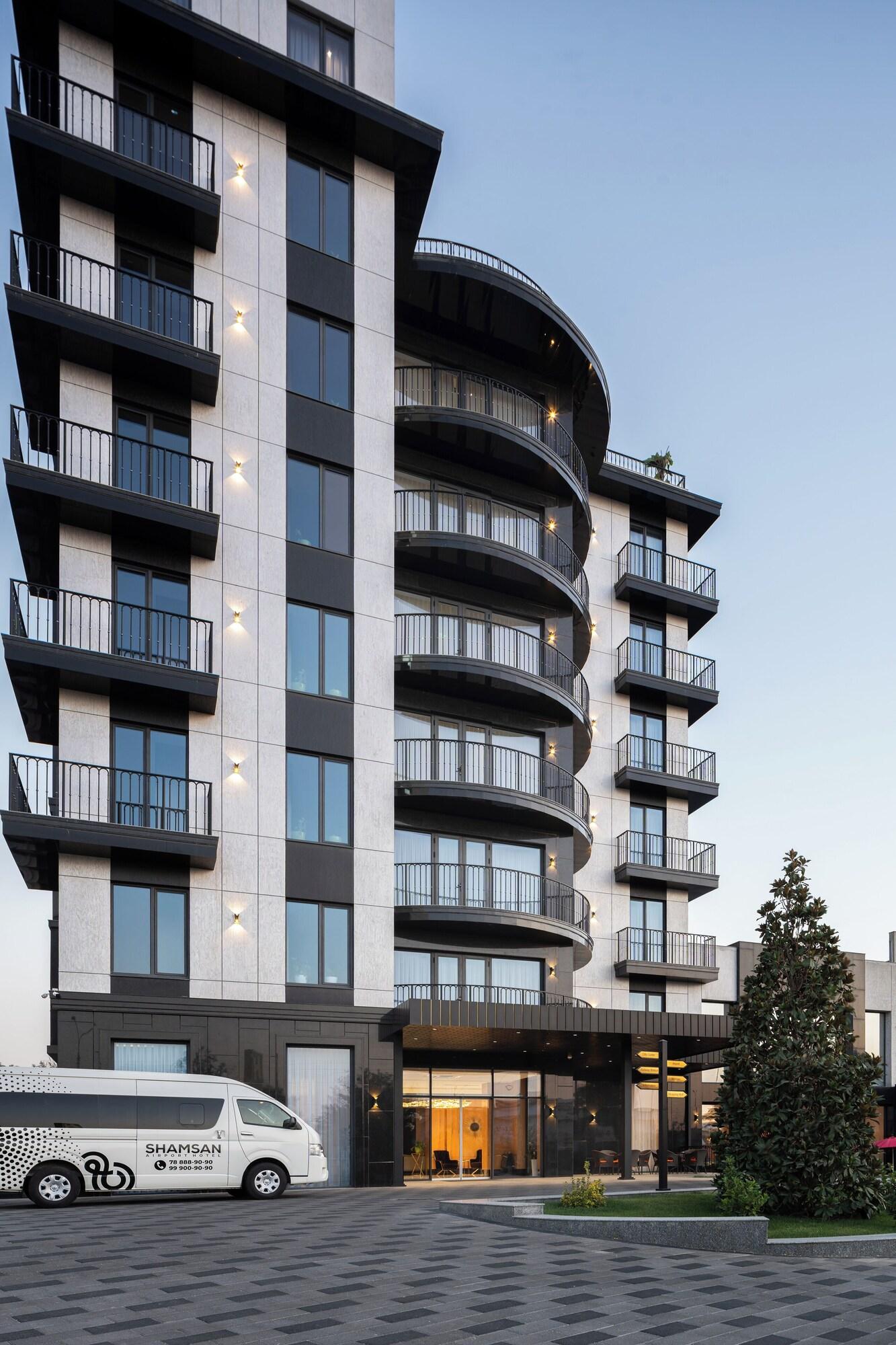 Vista Exterior Shamsan Airport Hotel