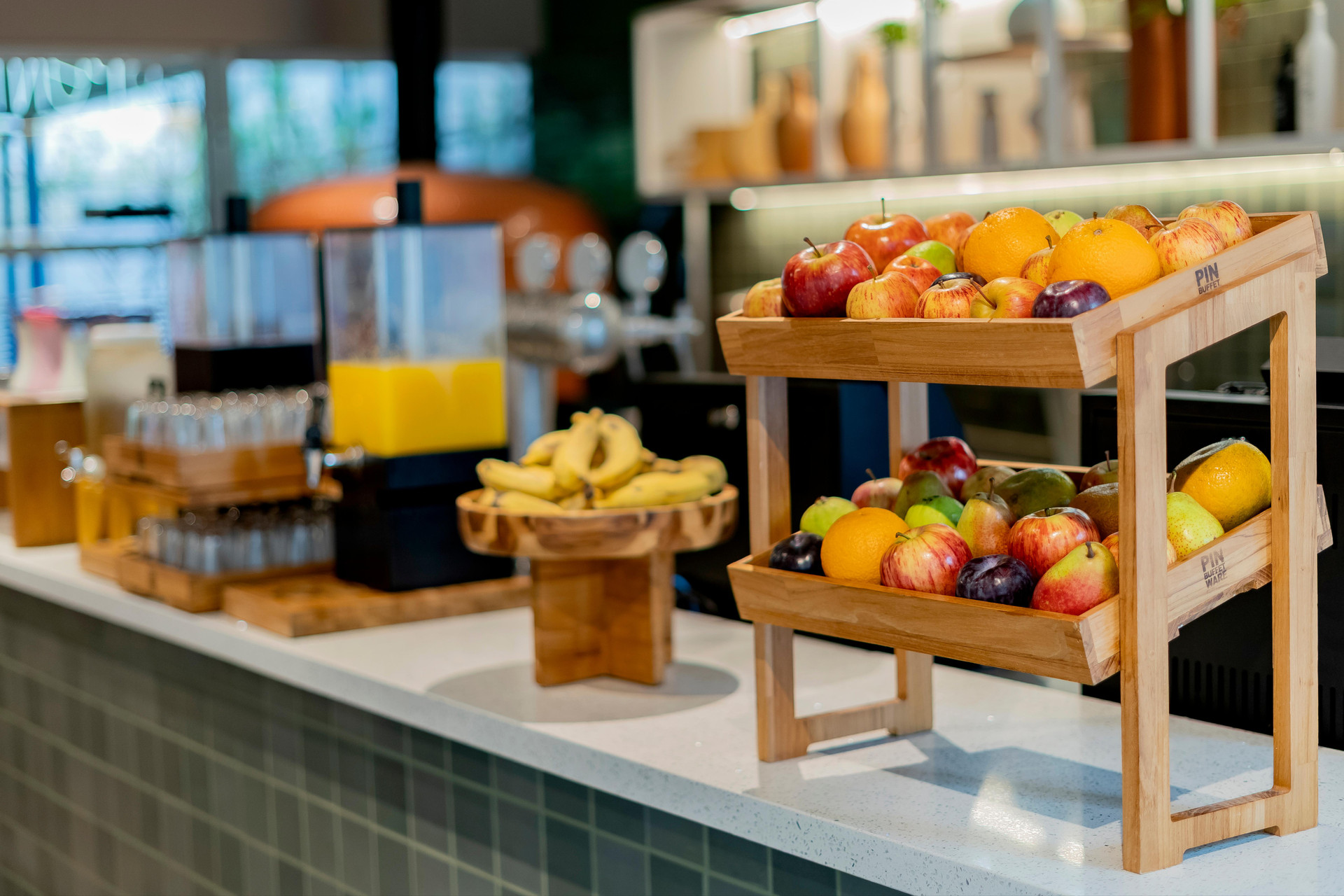 Área de desayuno Ibis Budget SP Jardins