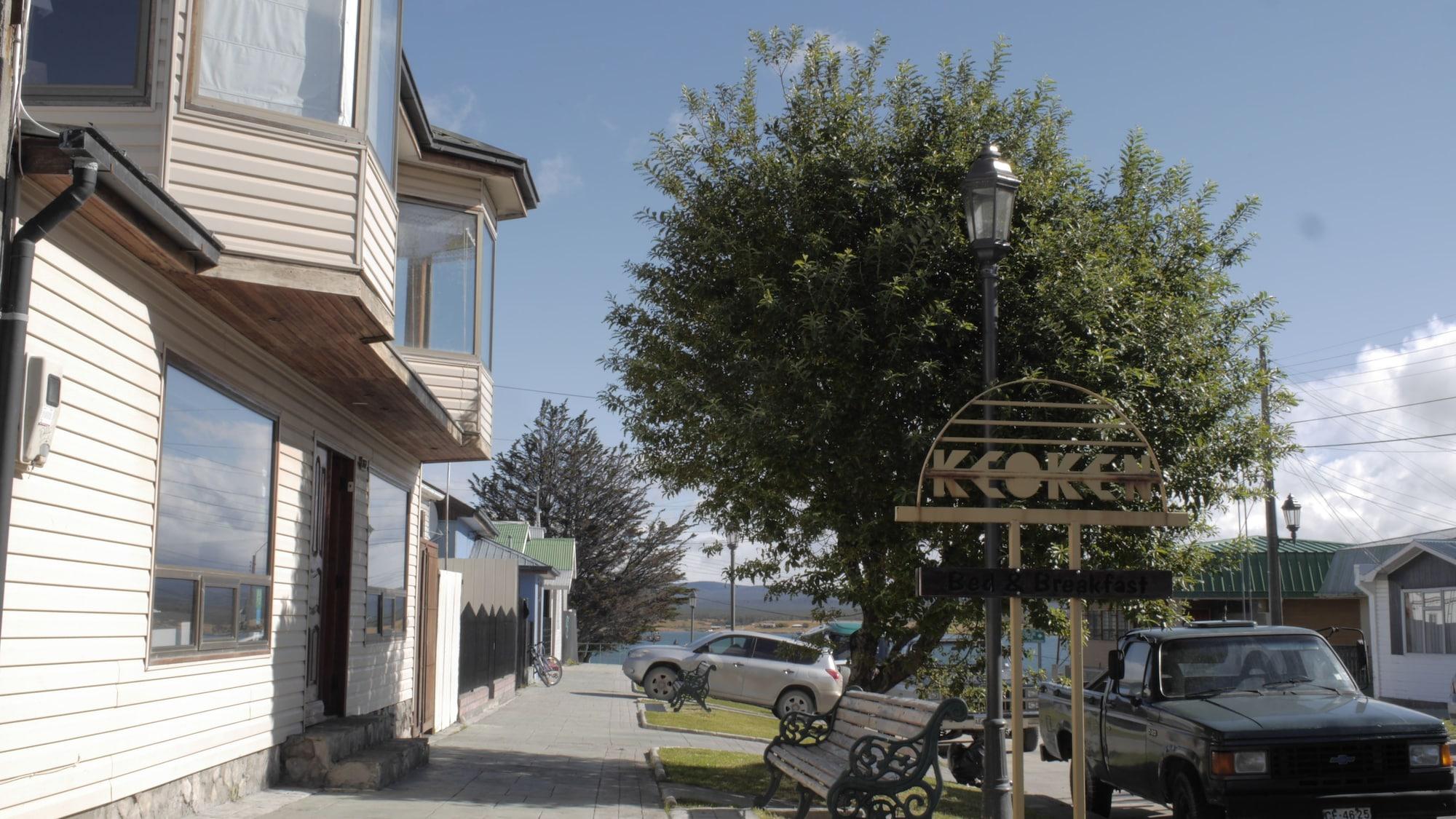 Vista Exterior Keoken Patagonia Bed & Breakfast Puerto Natales