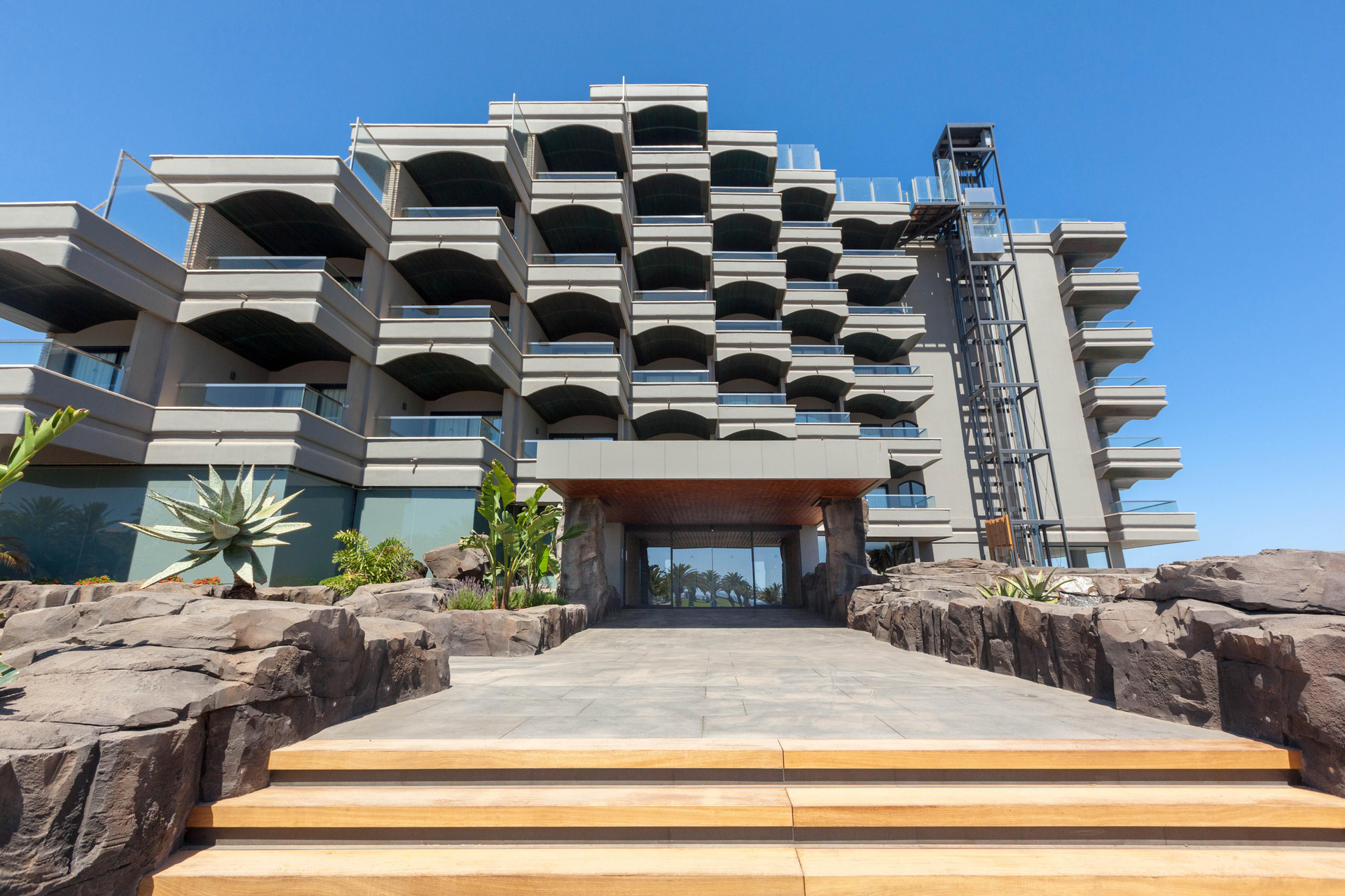 Vista Exterior Hotel Faro, a Lopesan Collection Hotel - Adults Only