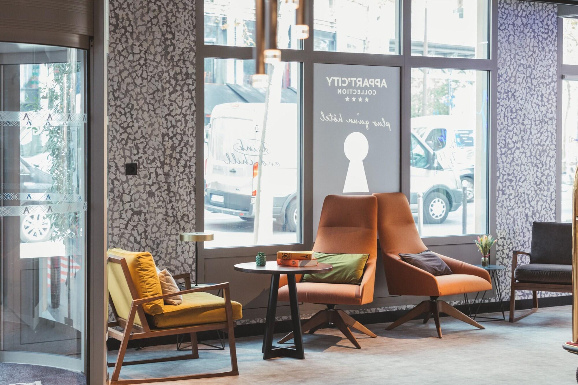 Vista Lobby Appart'City Collection Paris Gare de Lyon