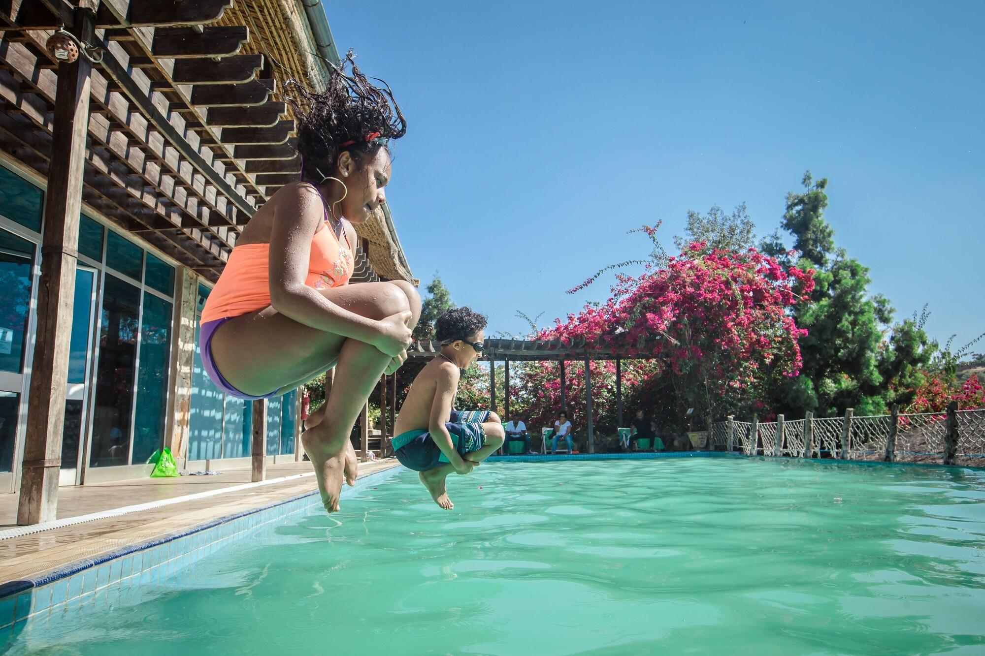 Vista Piscina Kuriftu Resort & Spa Bishoftu