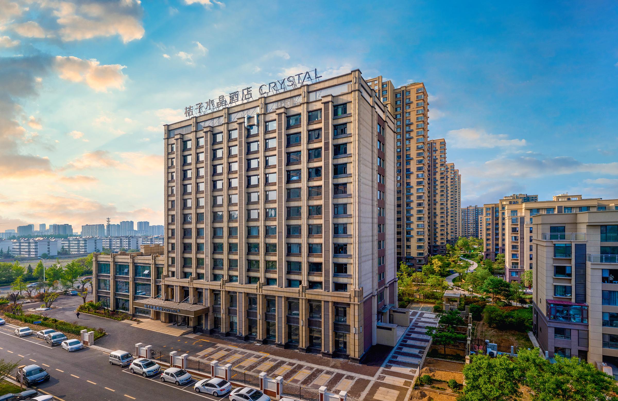 Vista Exterior Crystal Orange Hotel Jinan Laiwu Gaochuang Center