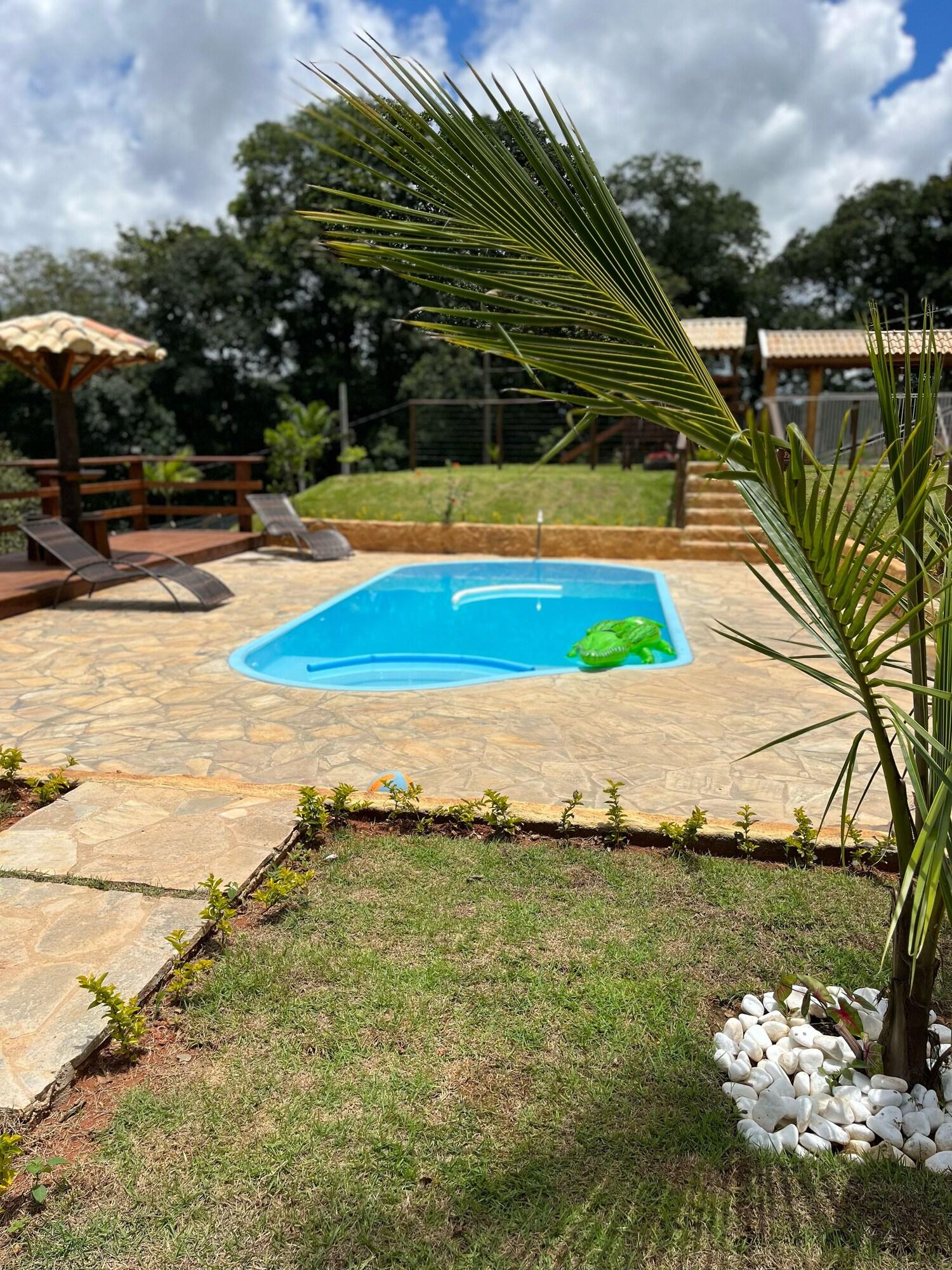 Vista Piscina Pousada Jerusalém