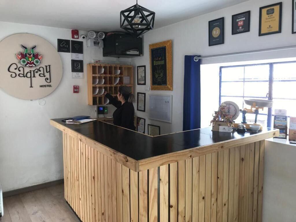 Vista Lobby Saqray Hostel