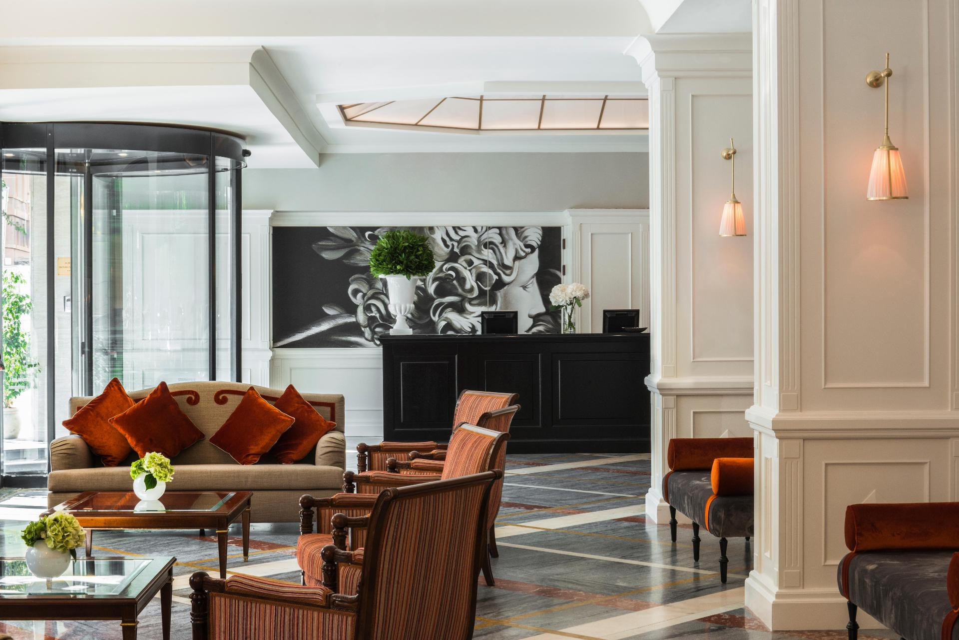 Vista Lobby Starhotels Michelangelo