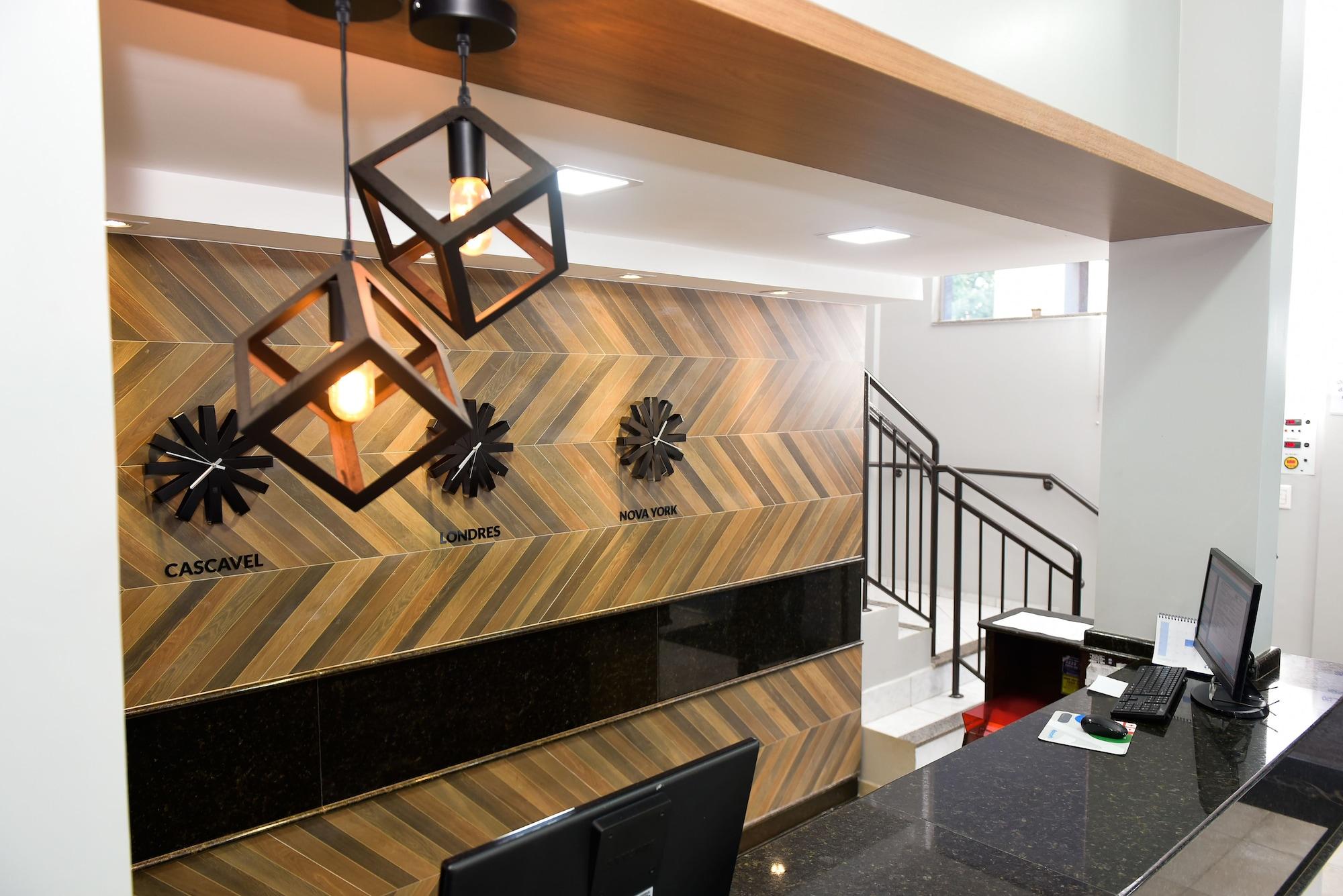 Vista Lobby Hotel Plaza Cascavel