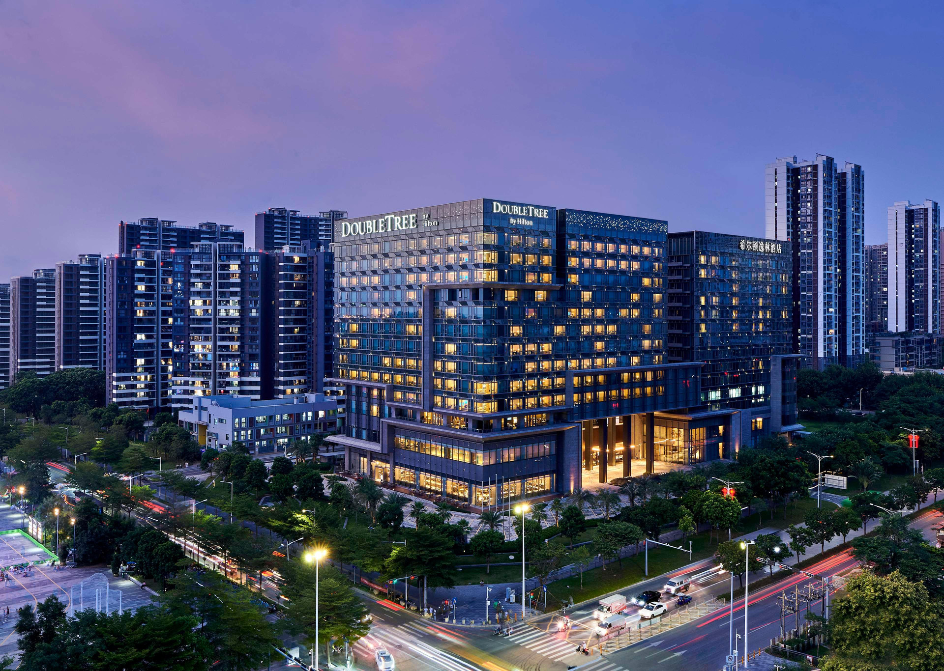 Vista Exterior Doubletree By Hilton Shenzhen Airport Residences