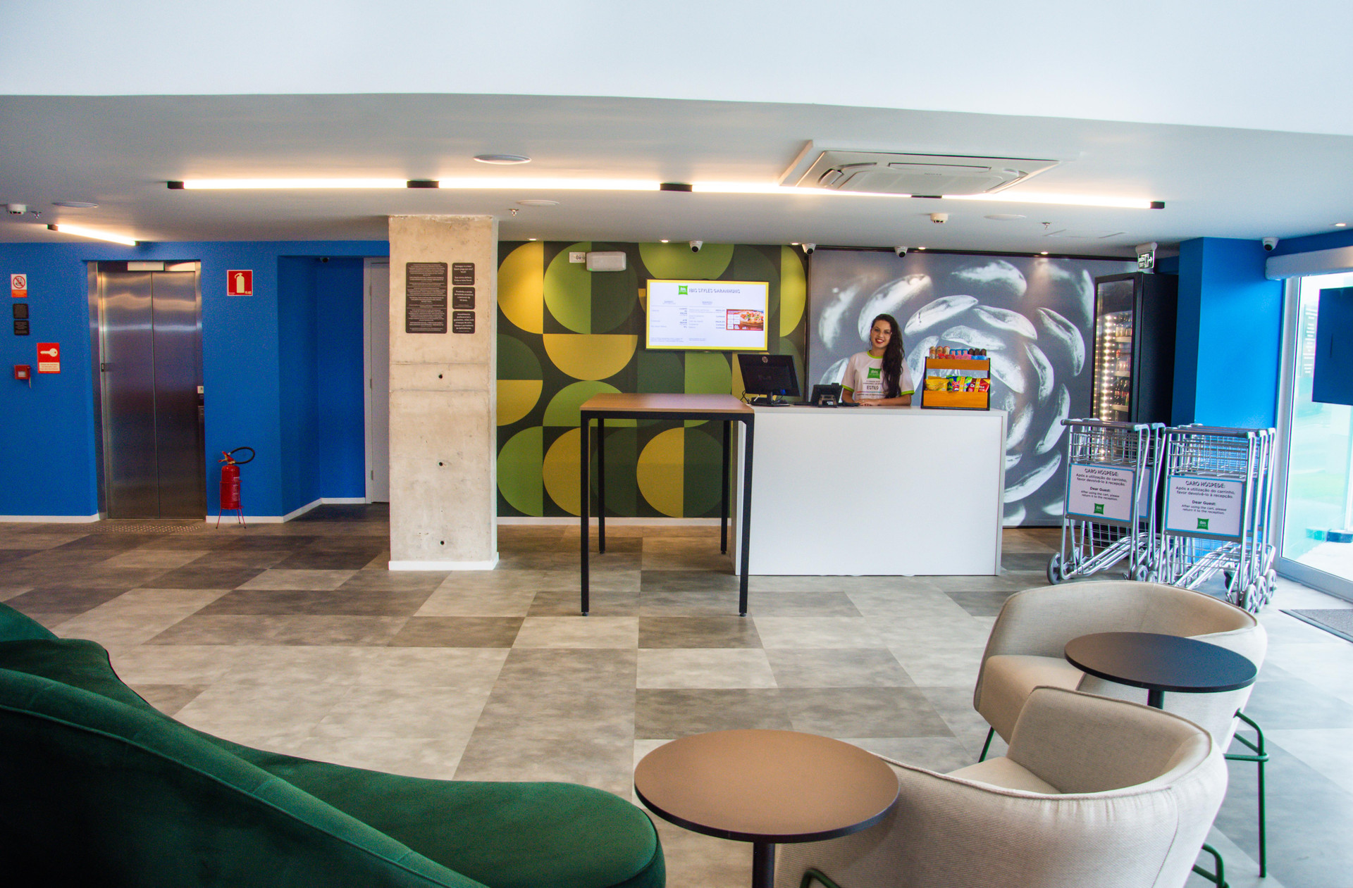 Vista Lobby ibis Styles Garanhuns