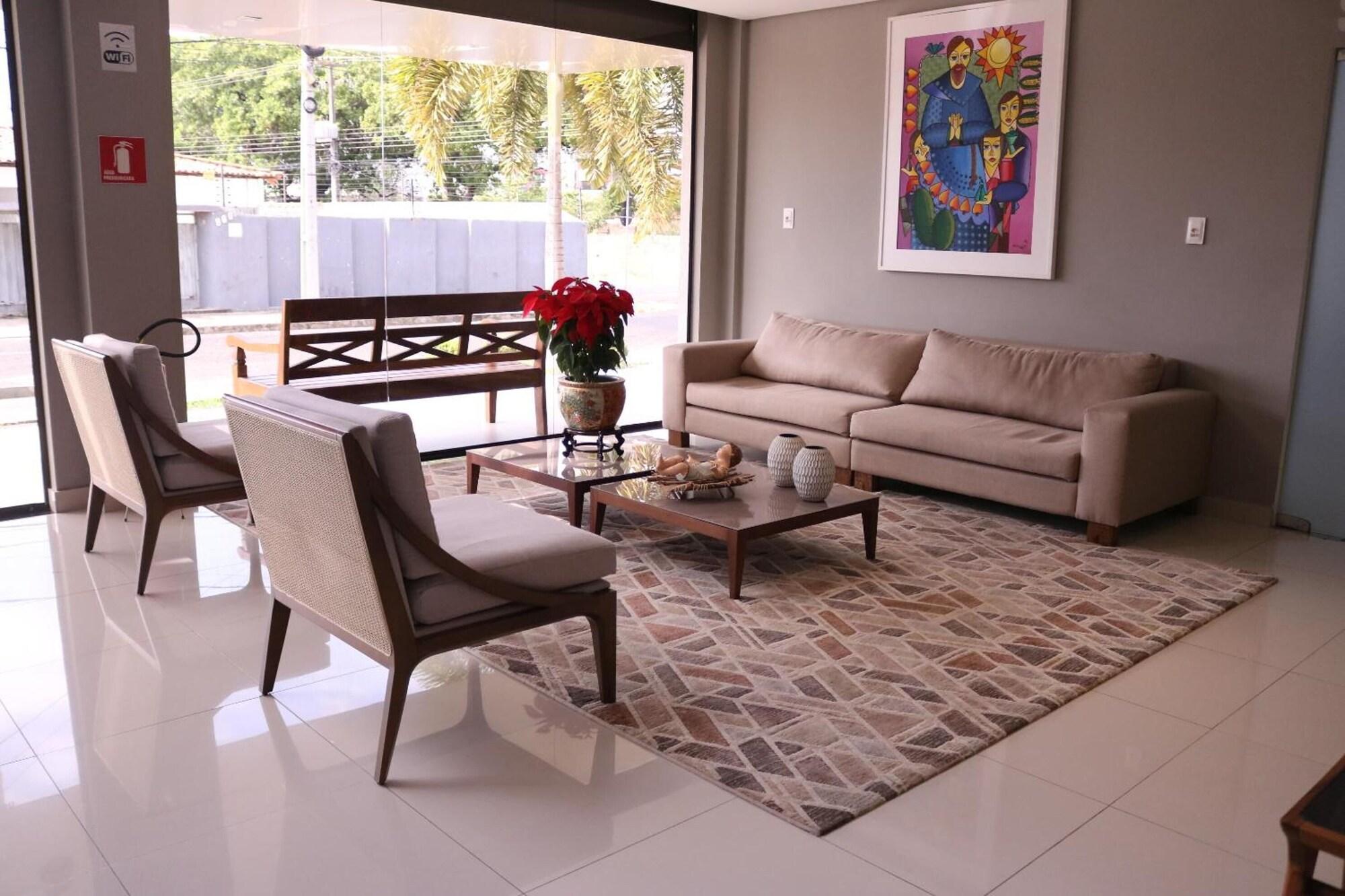 Vista Lobby Alfa Hotel Teresina