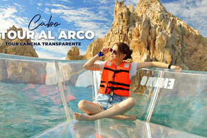 Actividad - Paseo al Arco en Lancha Transparente Tour (SJD)
