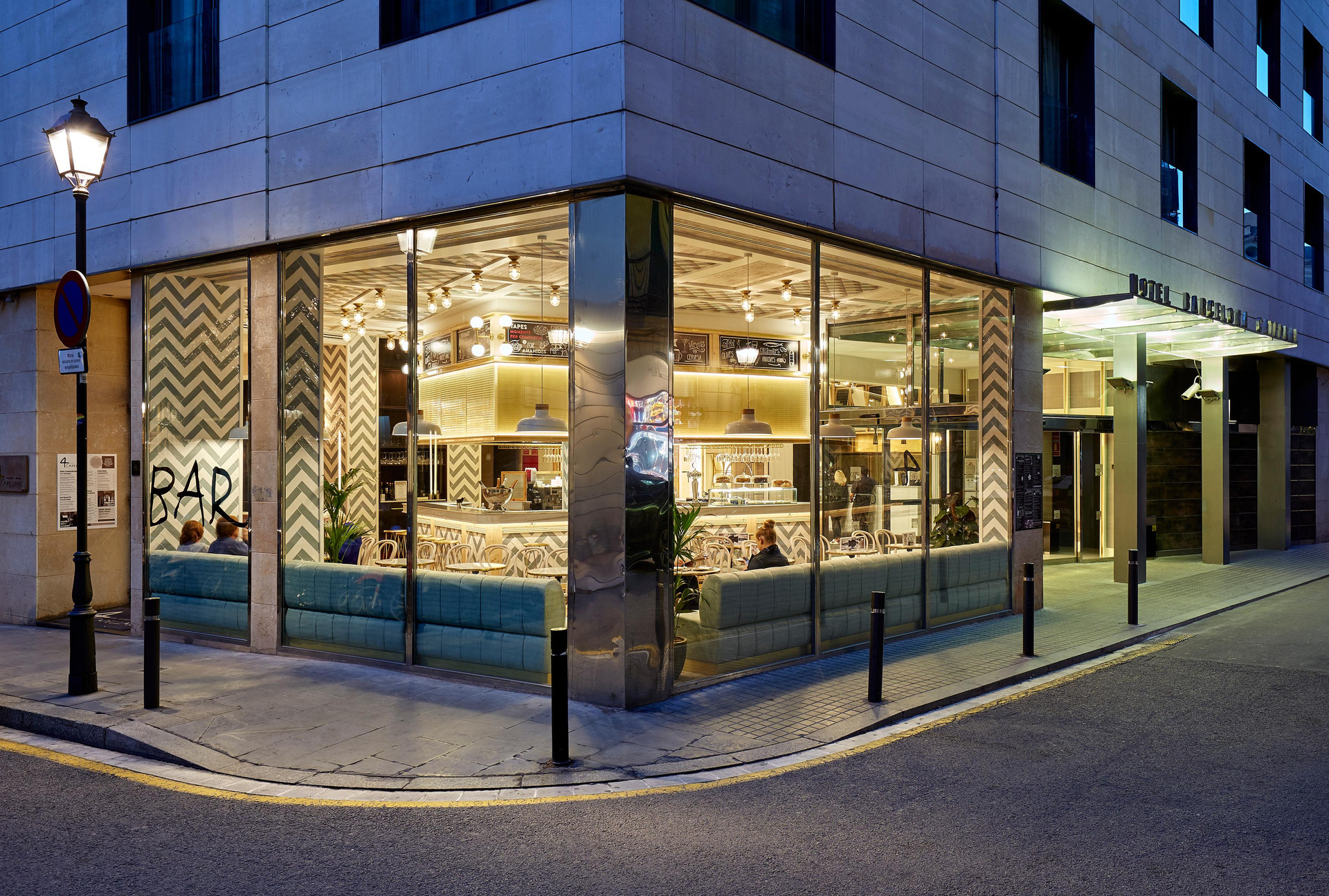 Vista Exterior Hotel Barcelona Catedral