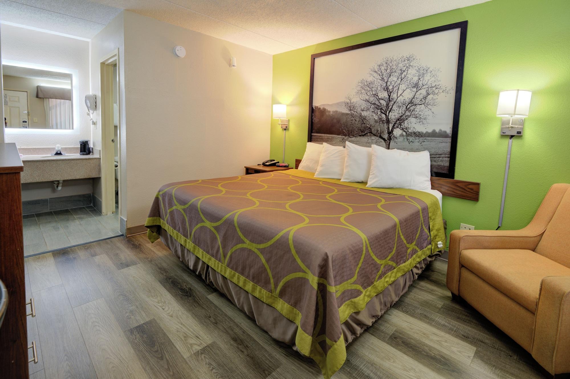 Habitación Super 8 by Wyndham Knoxville West/Farragut