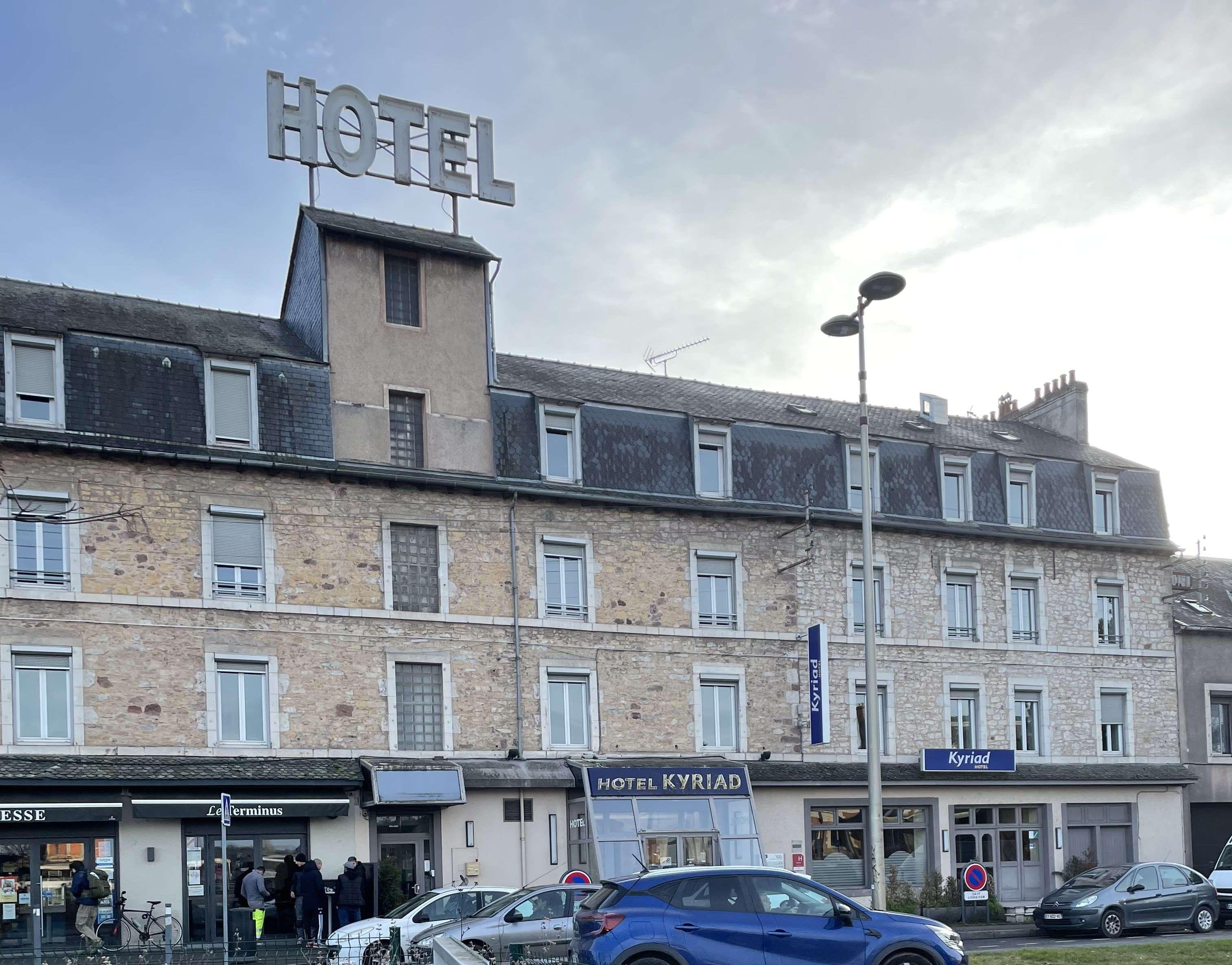 Vista Exterior Kyriad Rodez Gare