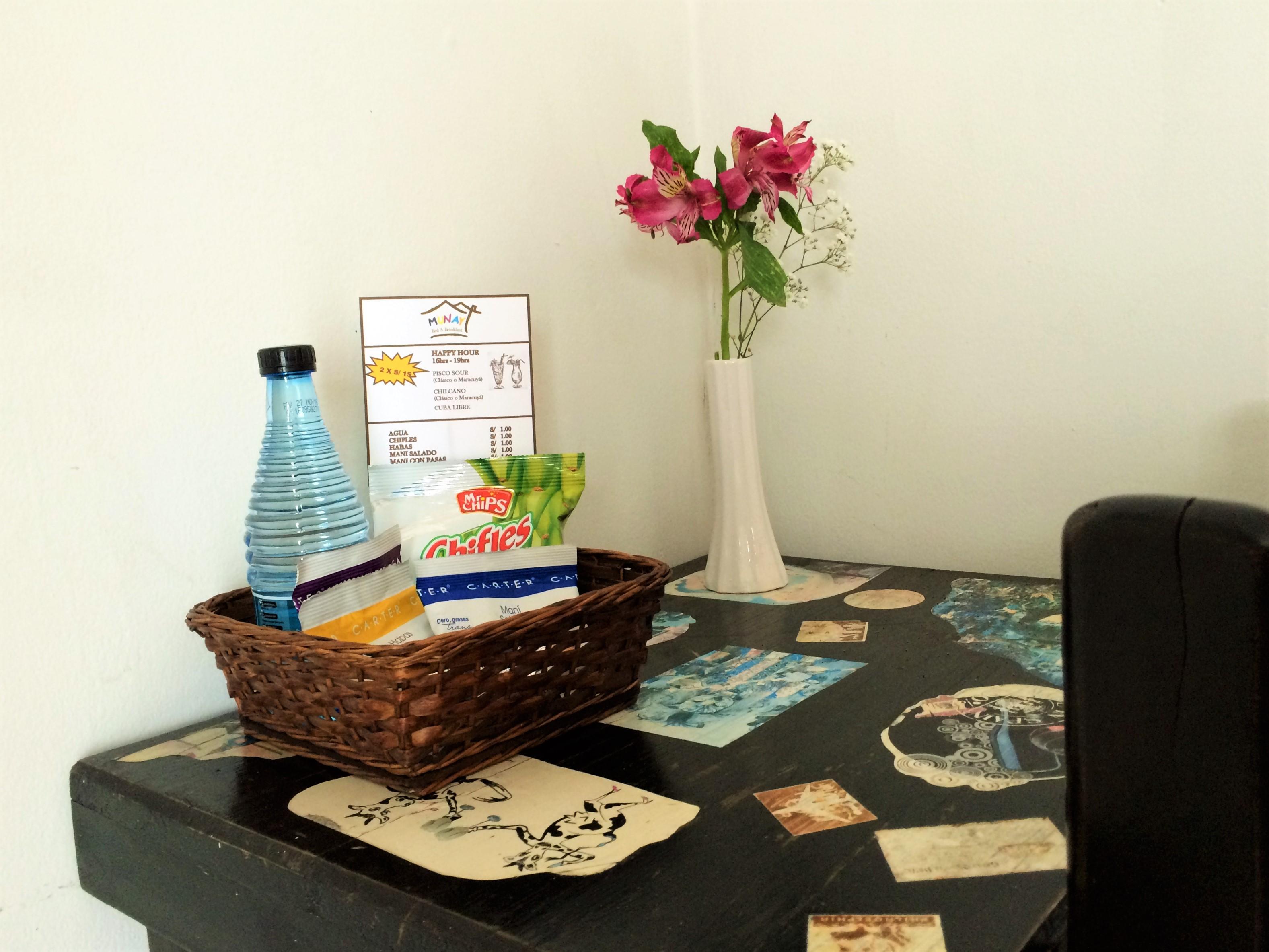 Comodidades del Alojamiento Munay Bed & Breakfast