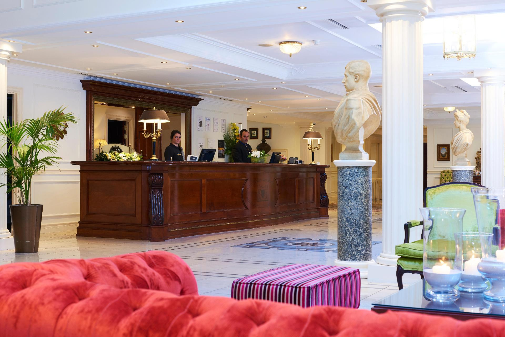 Vista Lobby Stanhope Hotel Brussels by Thon Hotels