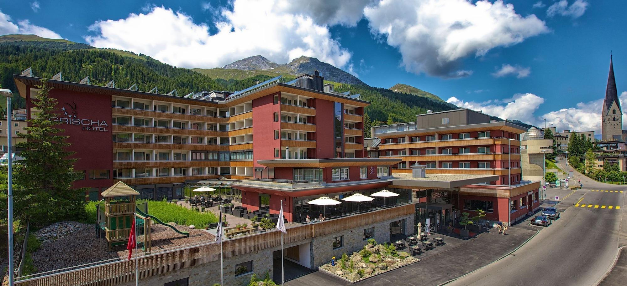 Vista Exterior Grischa - DAS Hotel Davos