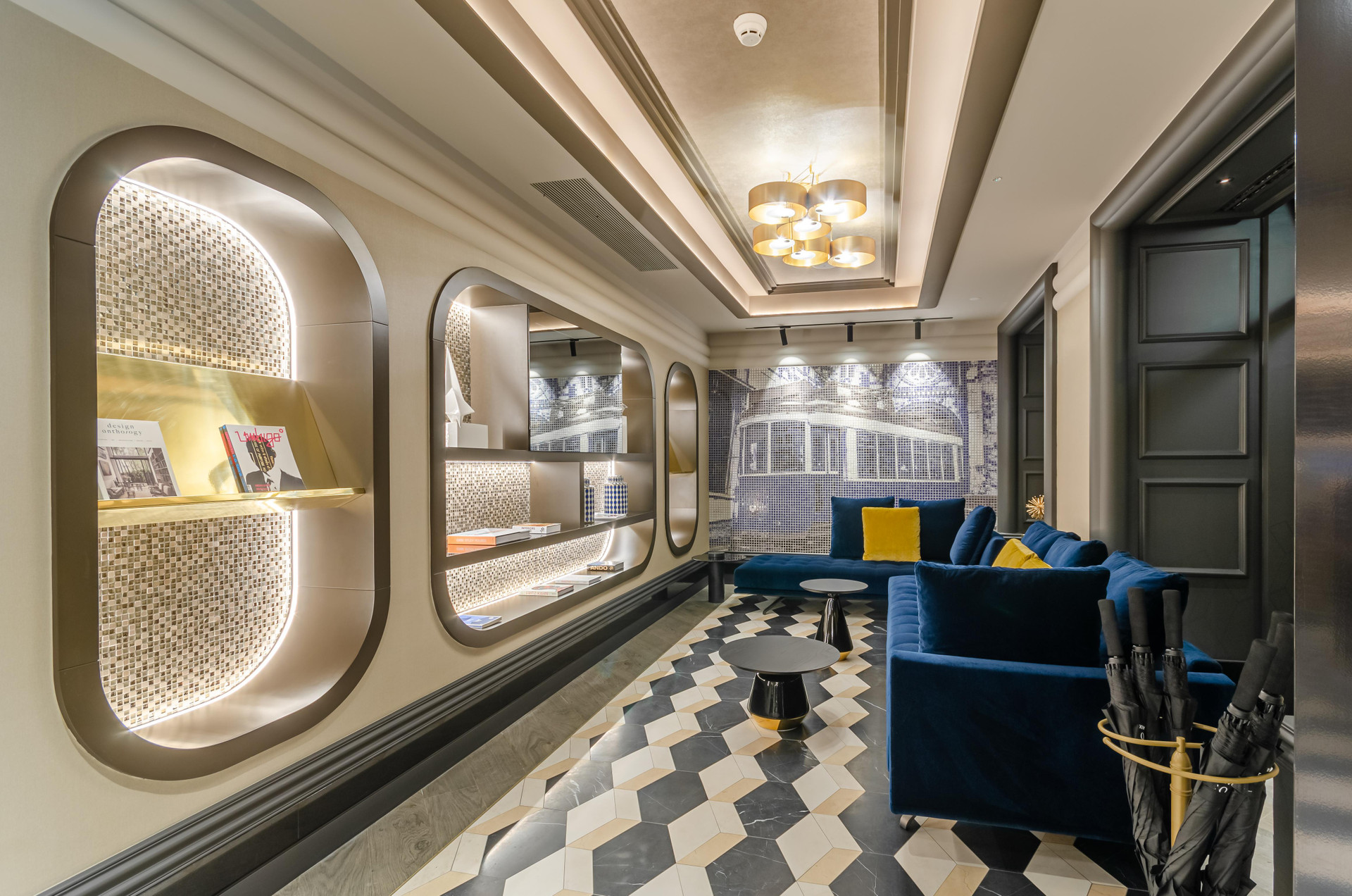 Vista Lobby Eurostars Lisboa Baixa