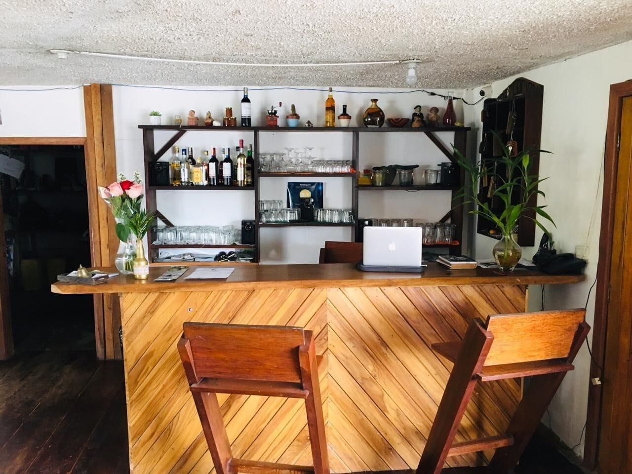 Vista Lobby El Albergue Español Hostel