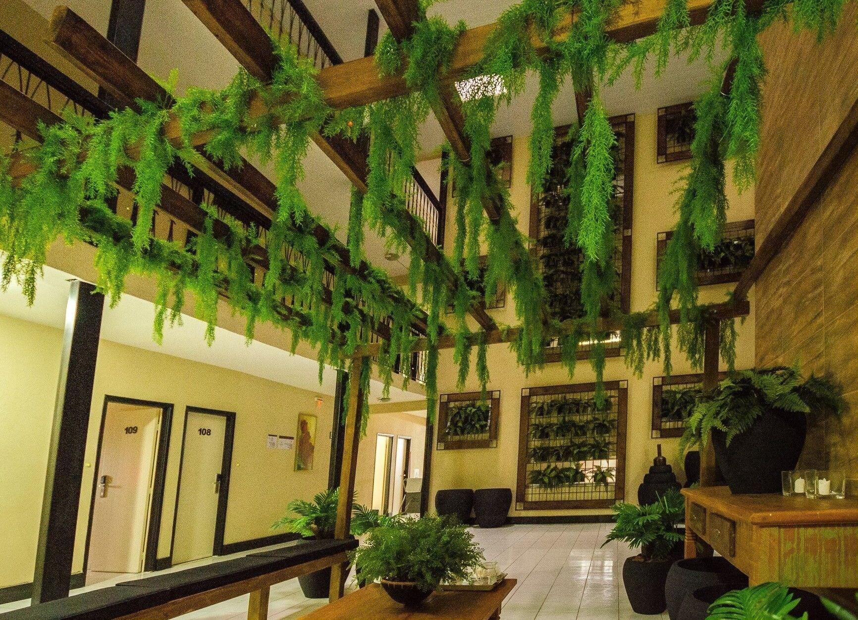 Vista do lobby Concord Hotel