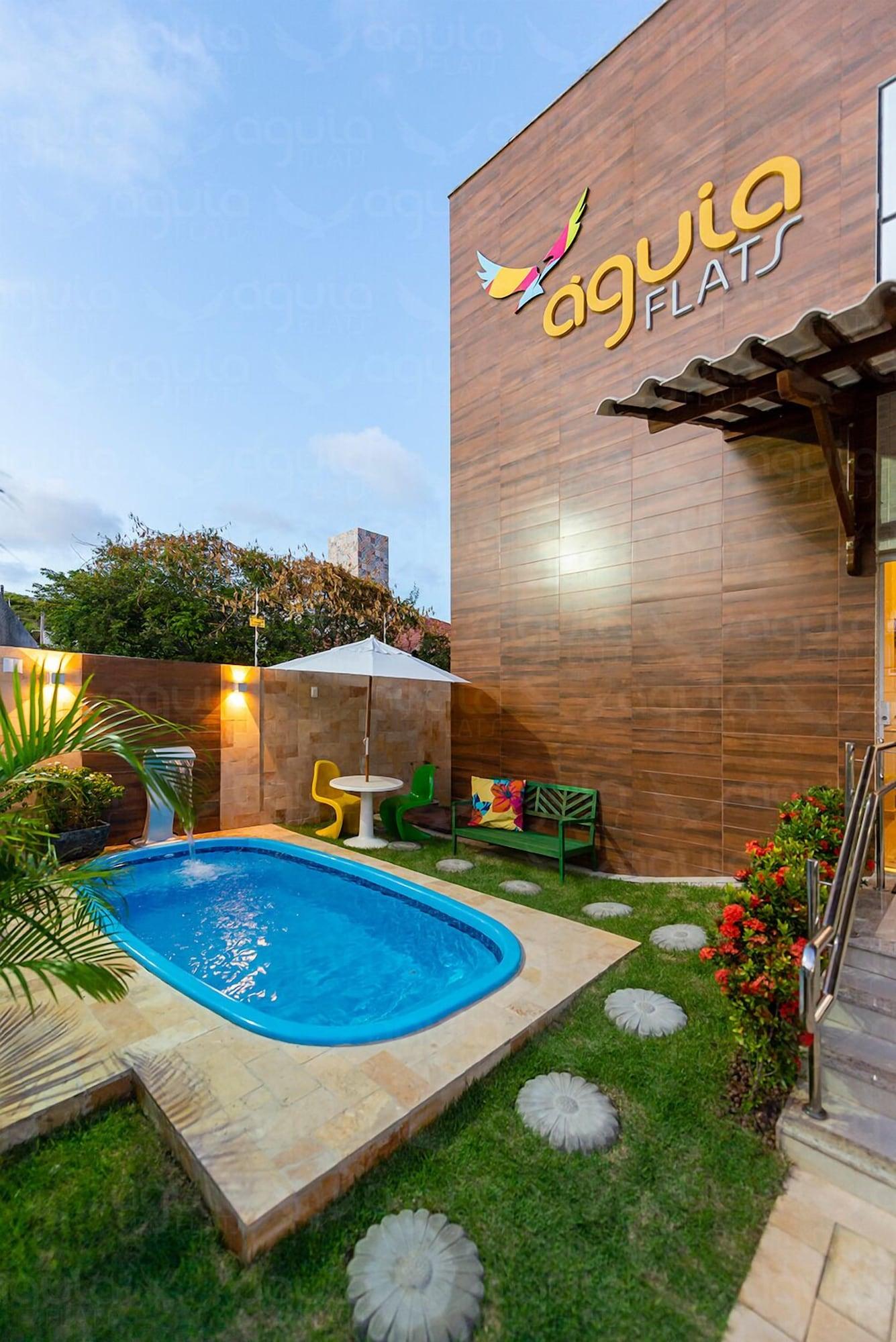 Vista Piscina Aguia Flats