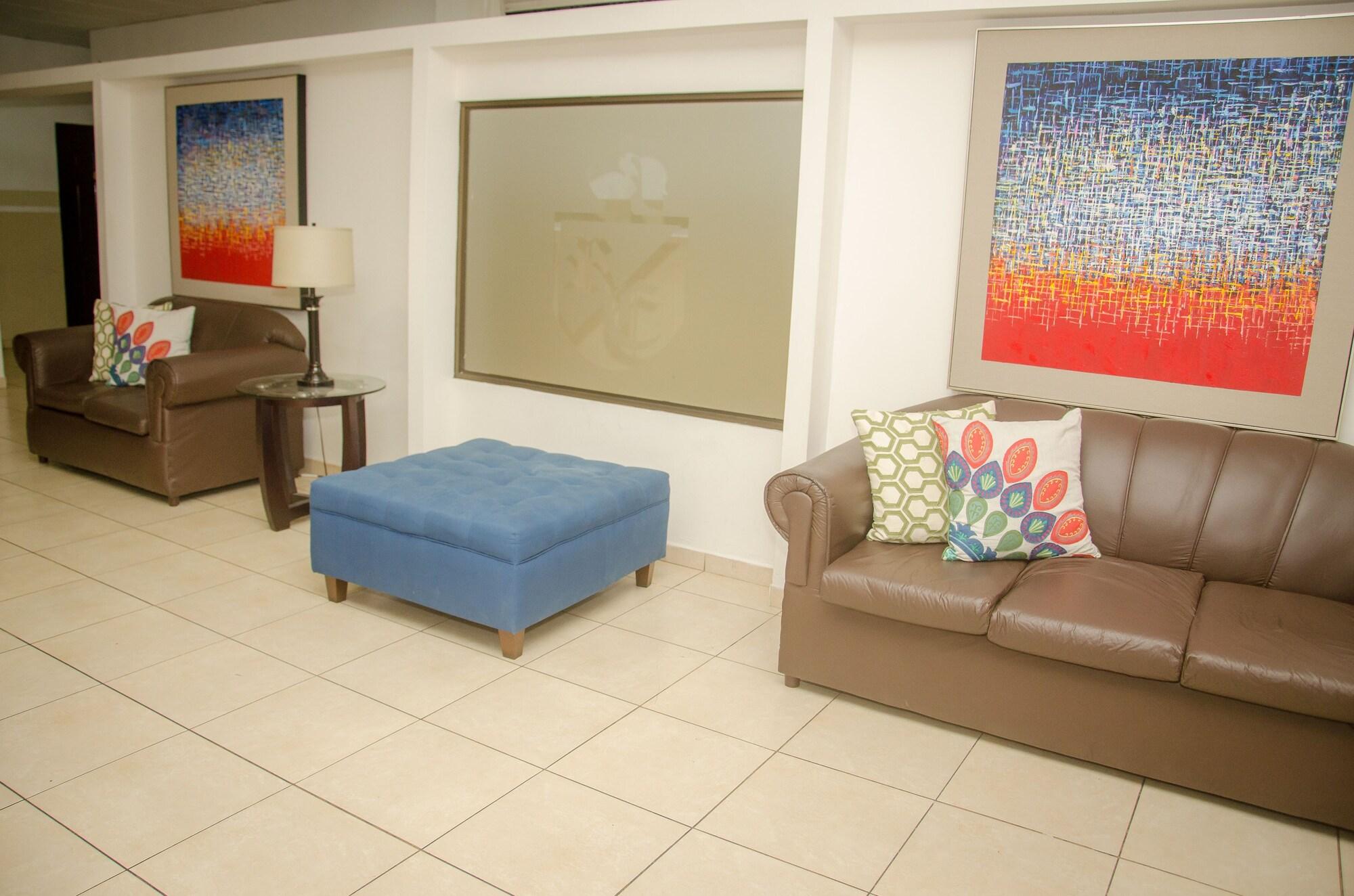 Vista Lobby Hotel Residencial Cervantes