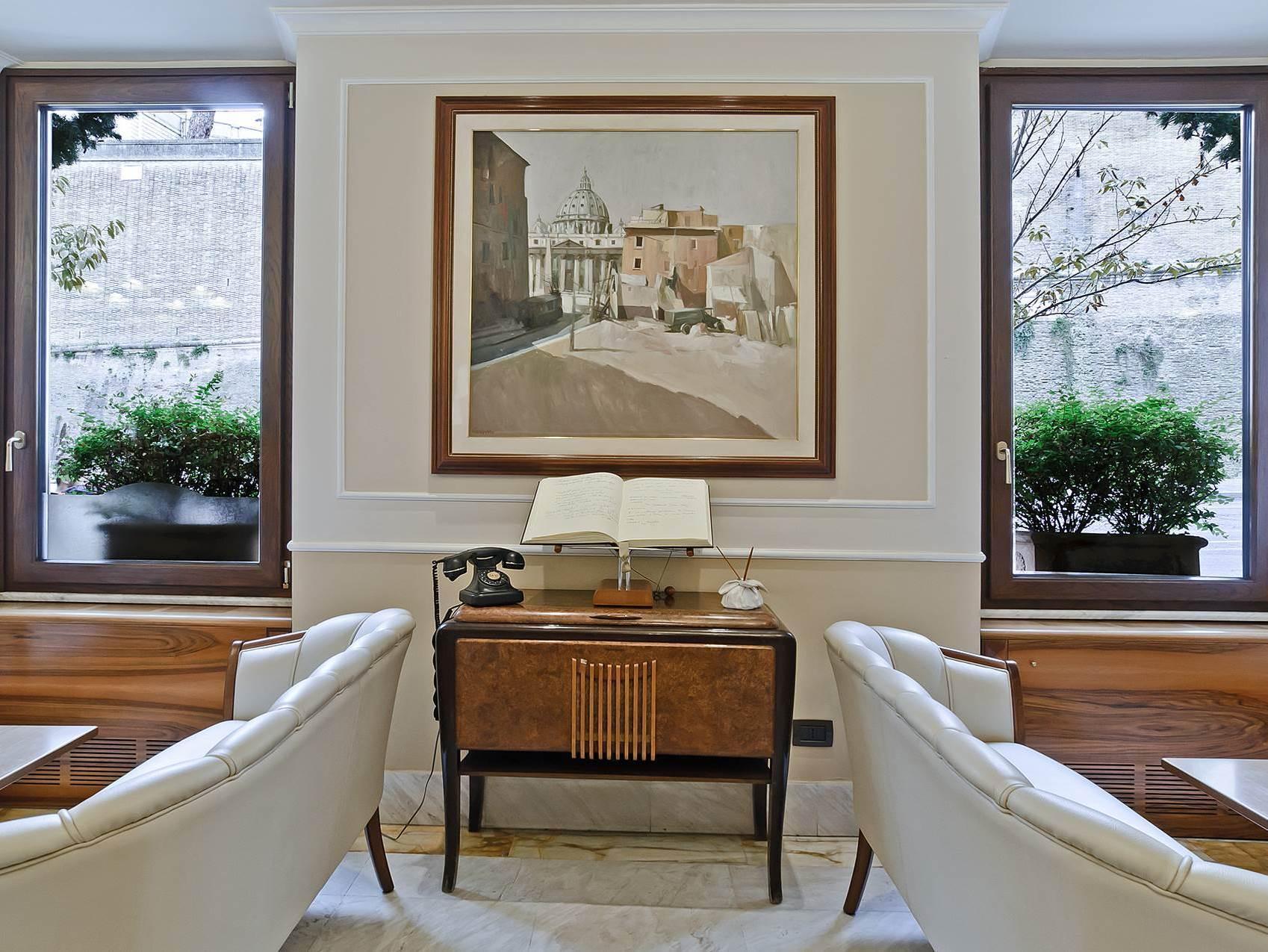 Vista Lobby Tmark Hotel Vaticano
