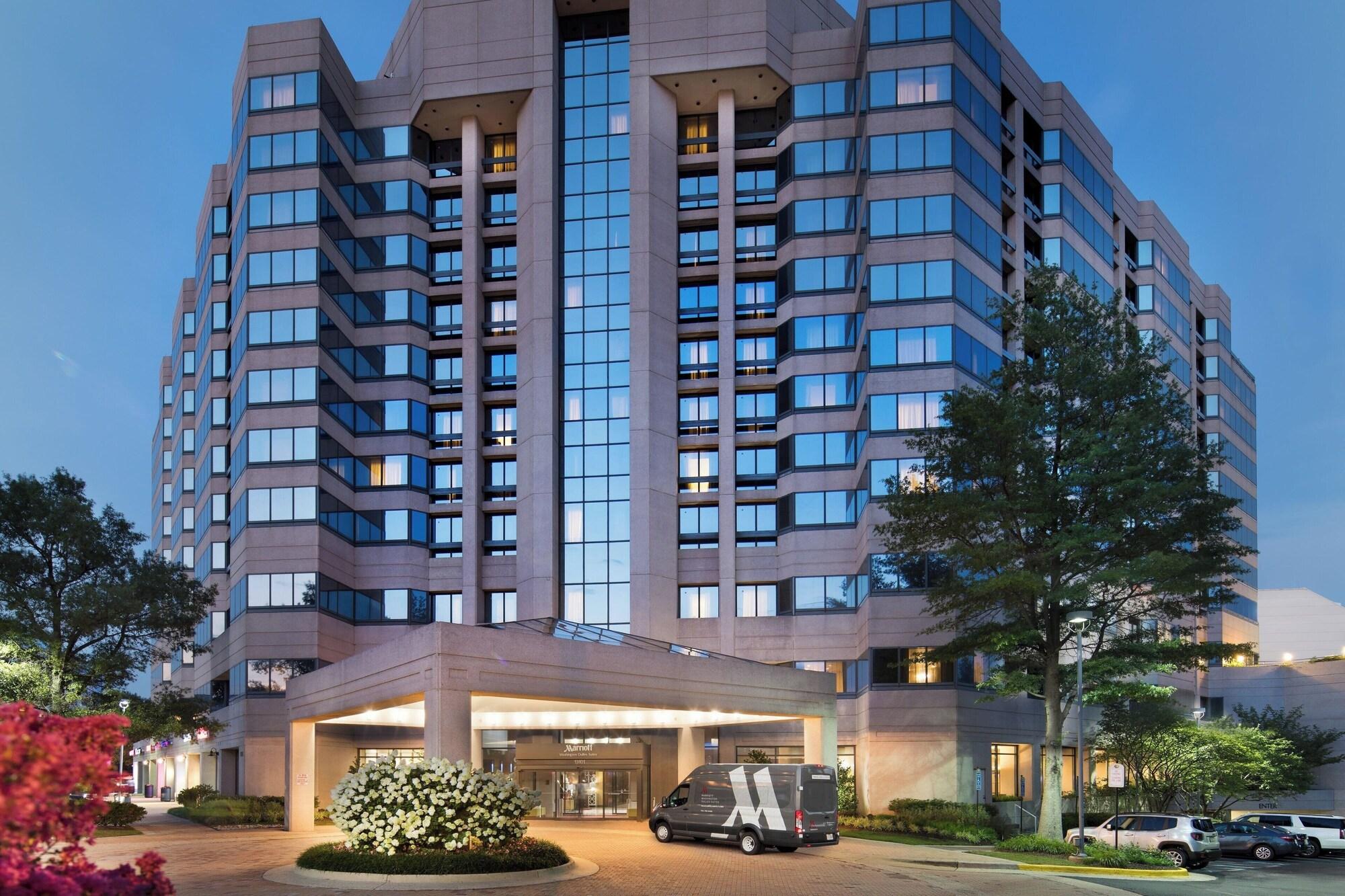 Vista Exterior Washington Dulles Marriott Suites